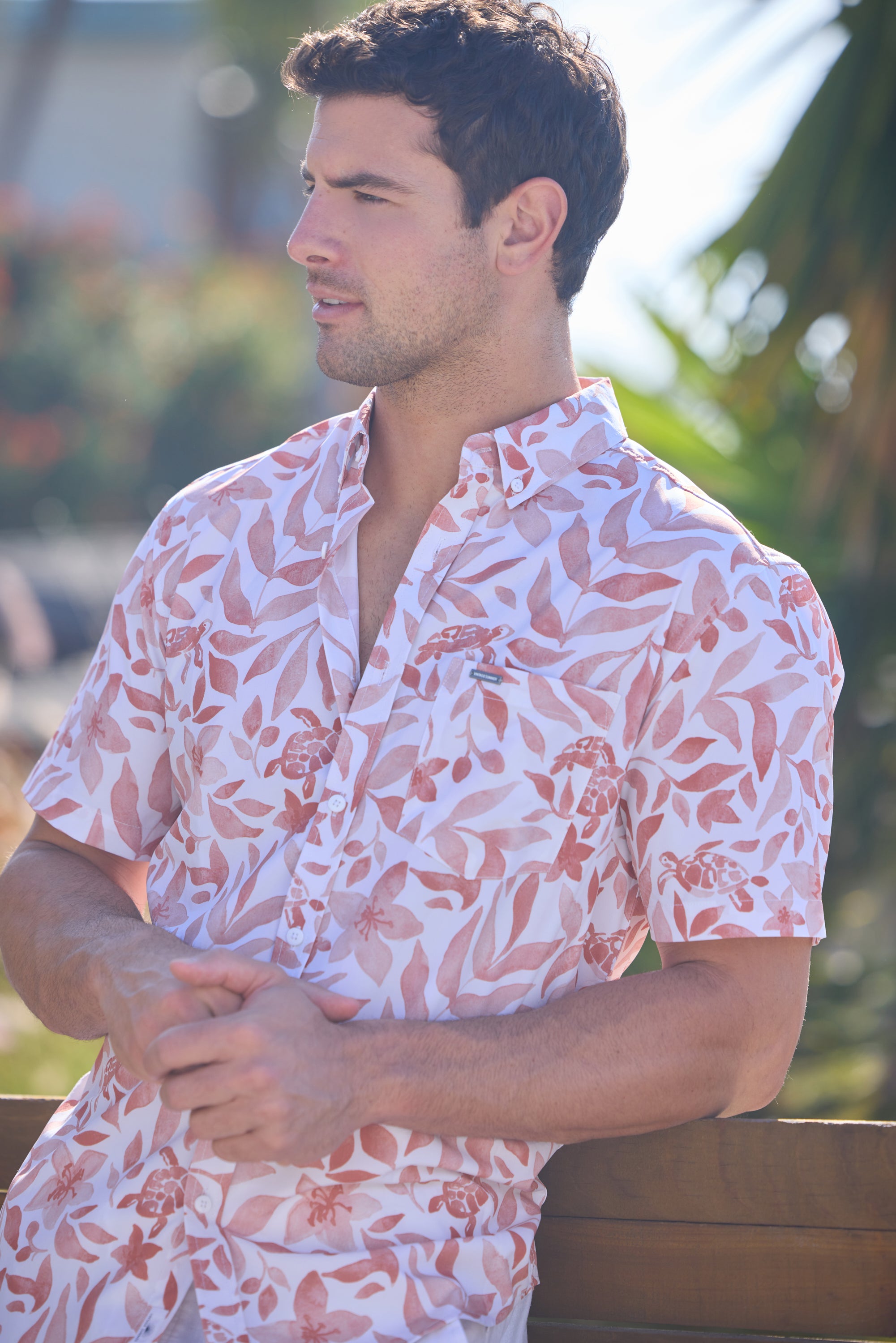 MENS VINTAGE STRETCH BUTTONDOWN