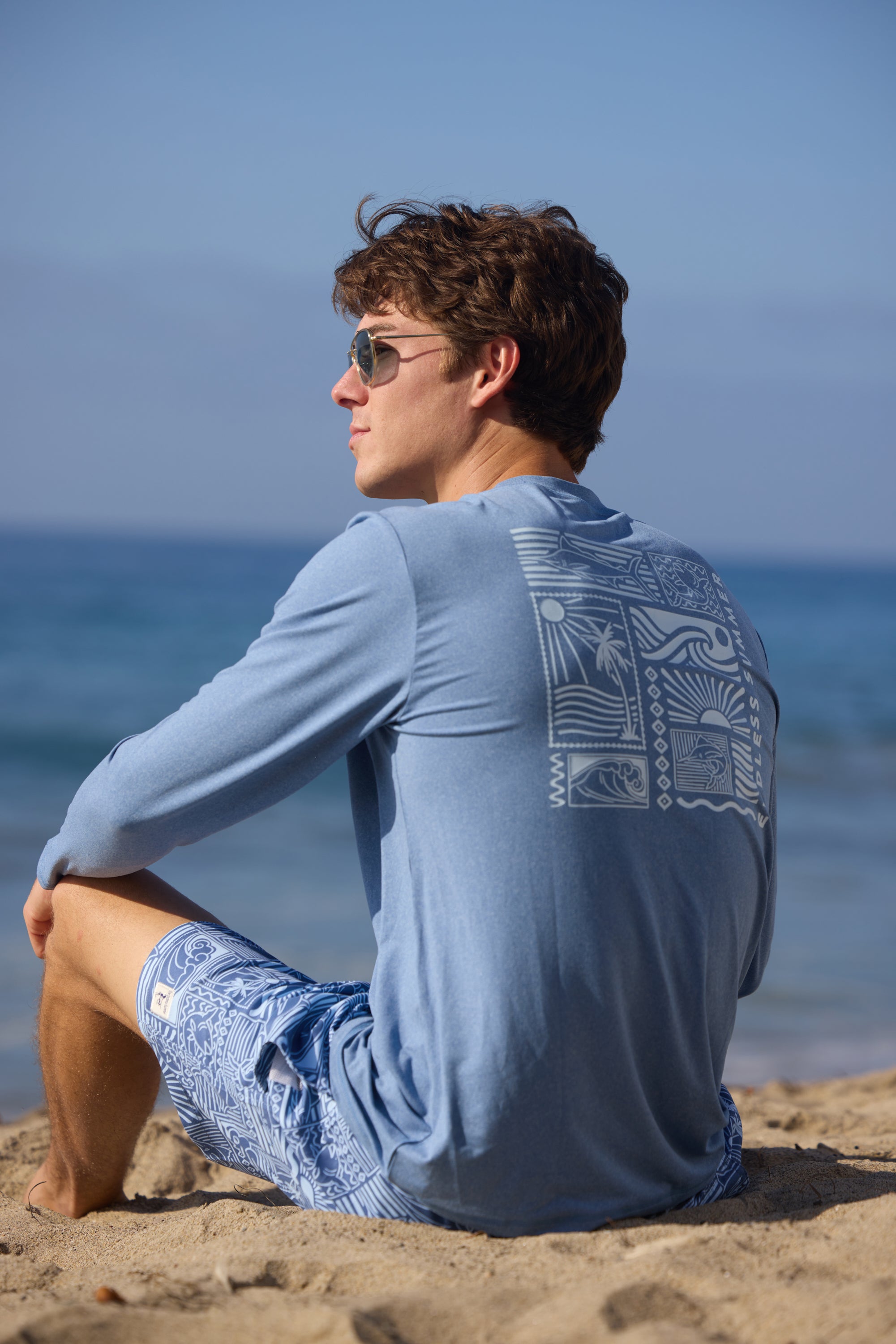 MENS ENDLESS SUMMER SWIMSHORT - Beach Box Print