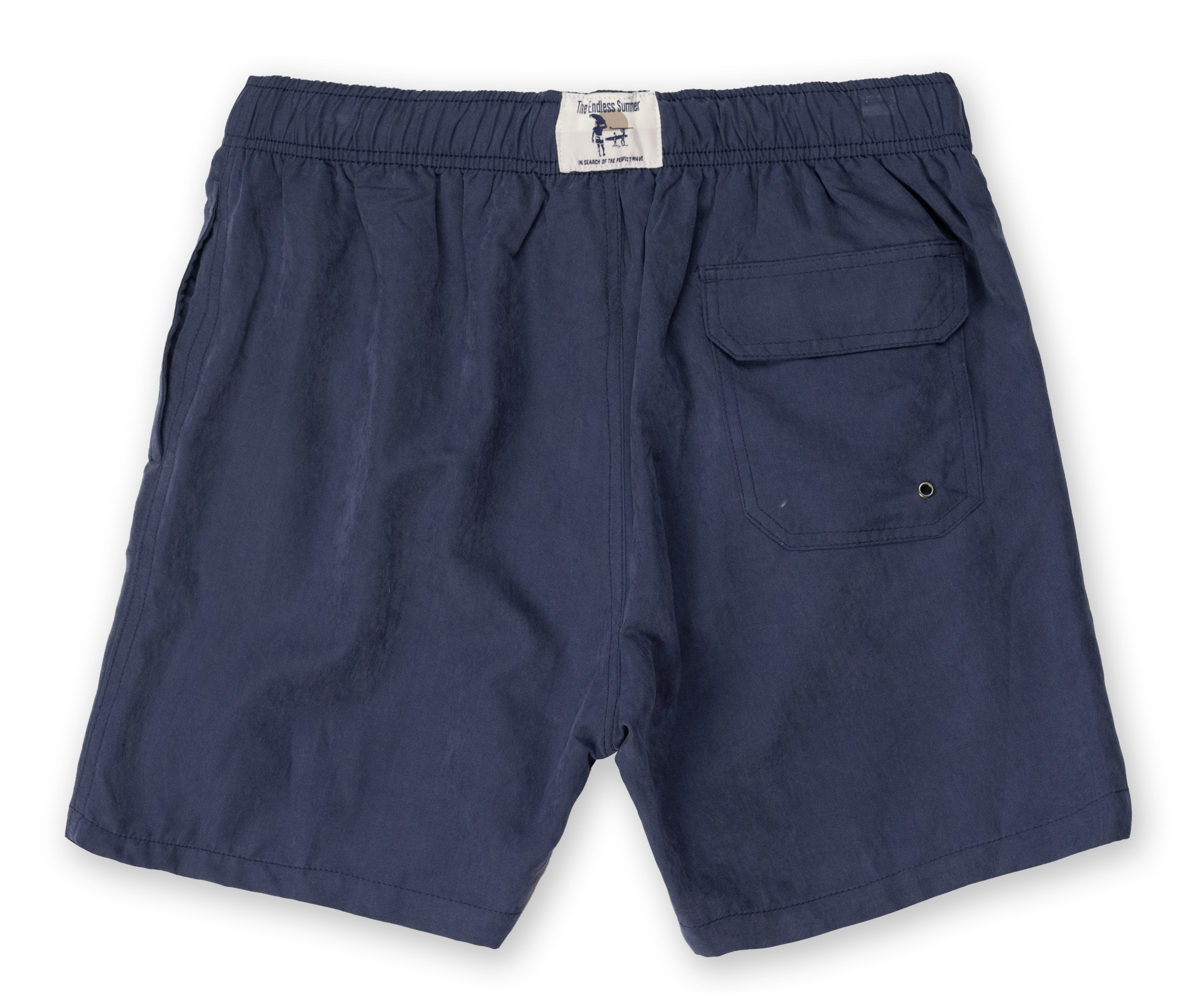 Mens Solid Endless Volley - Navy