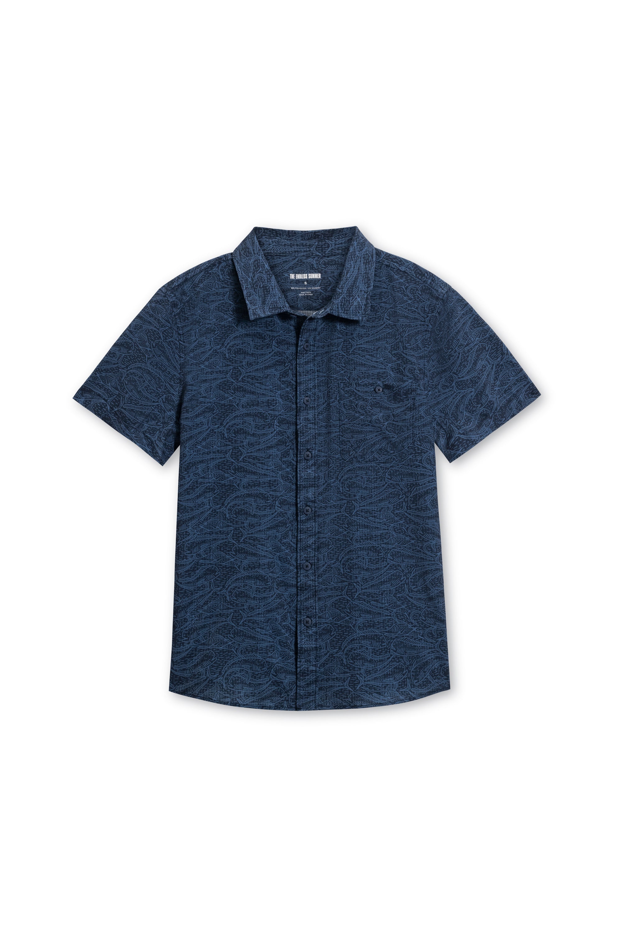 MENS PERFORATED BUTTONDOWN