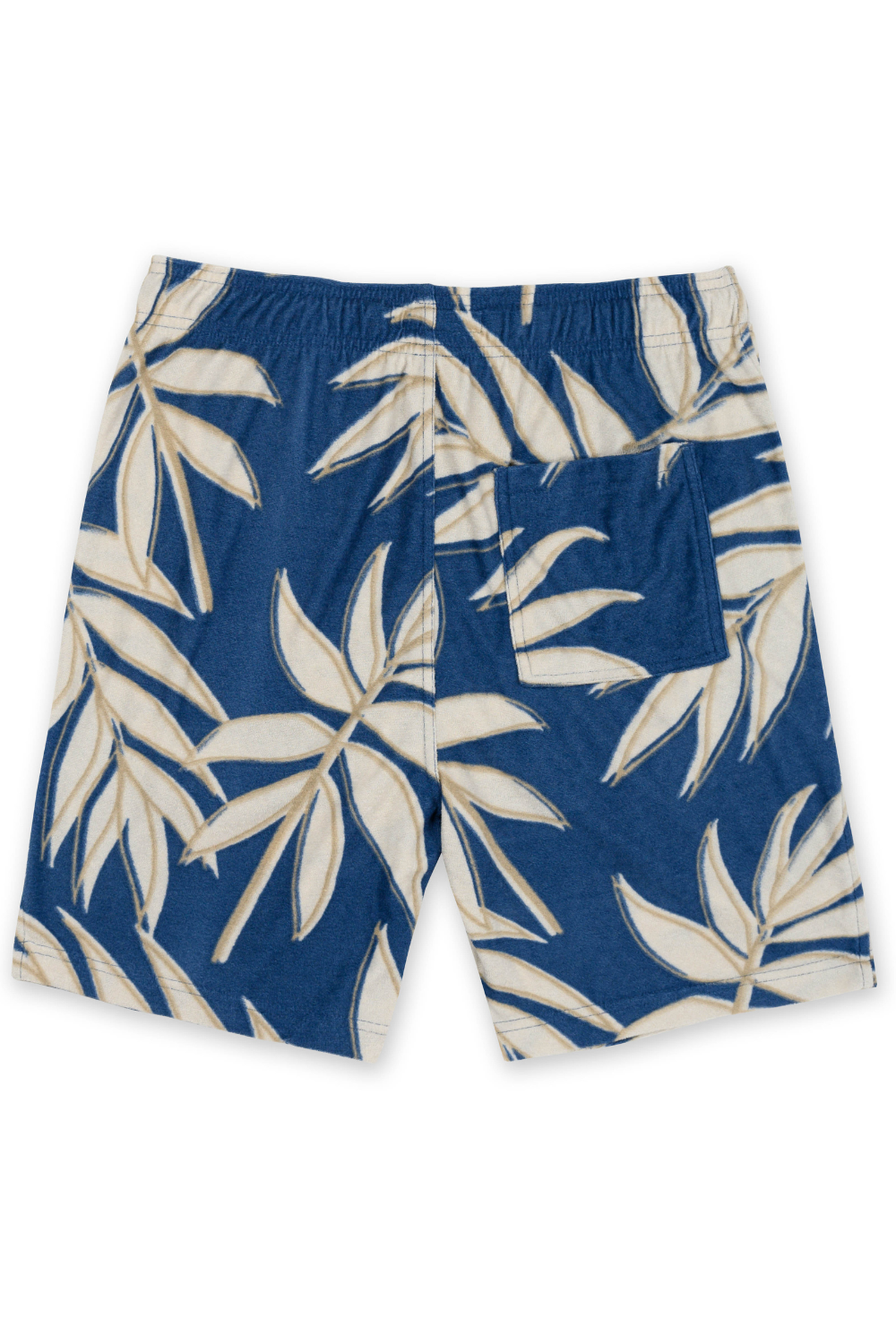 MENS SOLID TERRY SHORT - DENIM