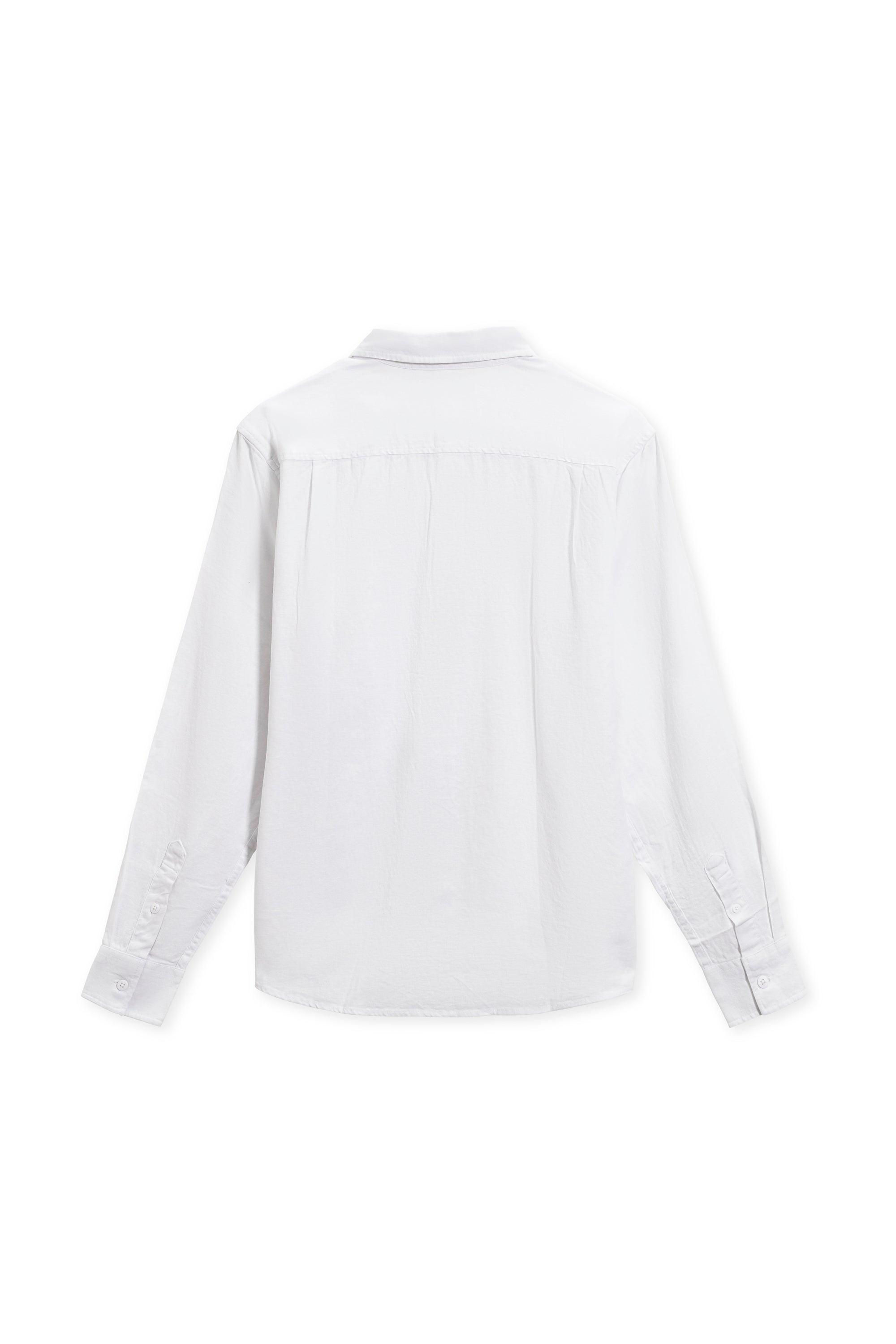 Mens Long Sleeve Linen Buttondown