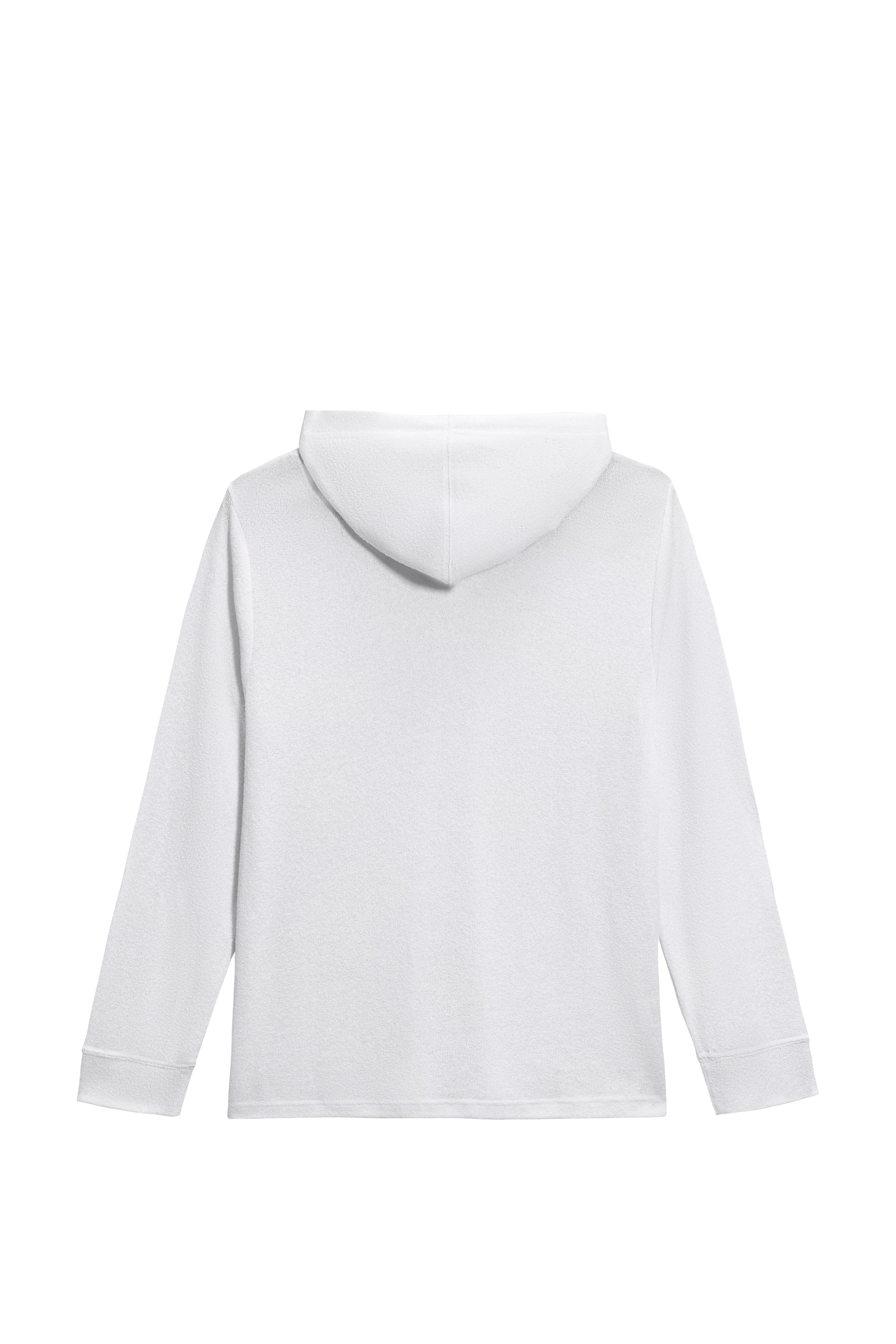 Mens Boucle Knit Hoodie