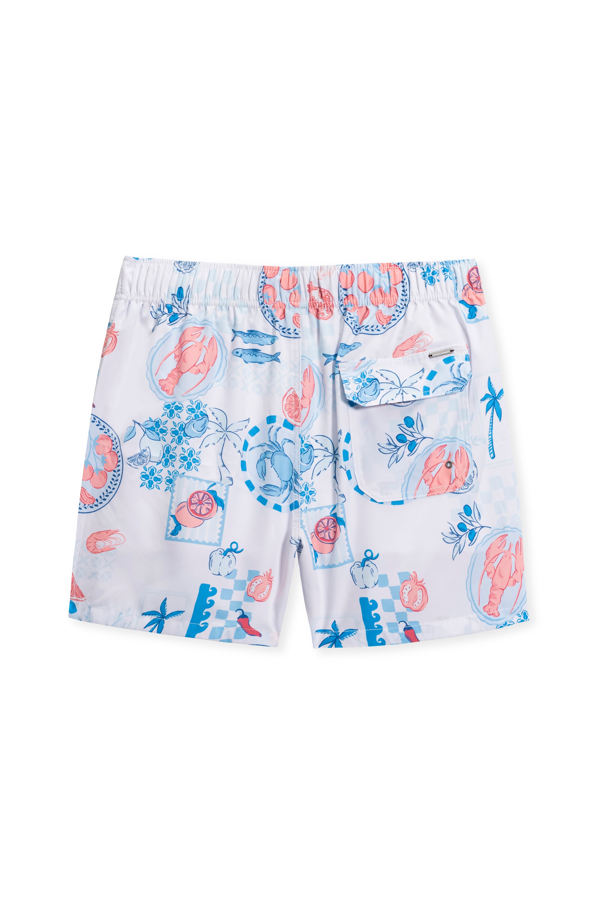 Mens Vintage Stretch Swim Short