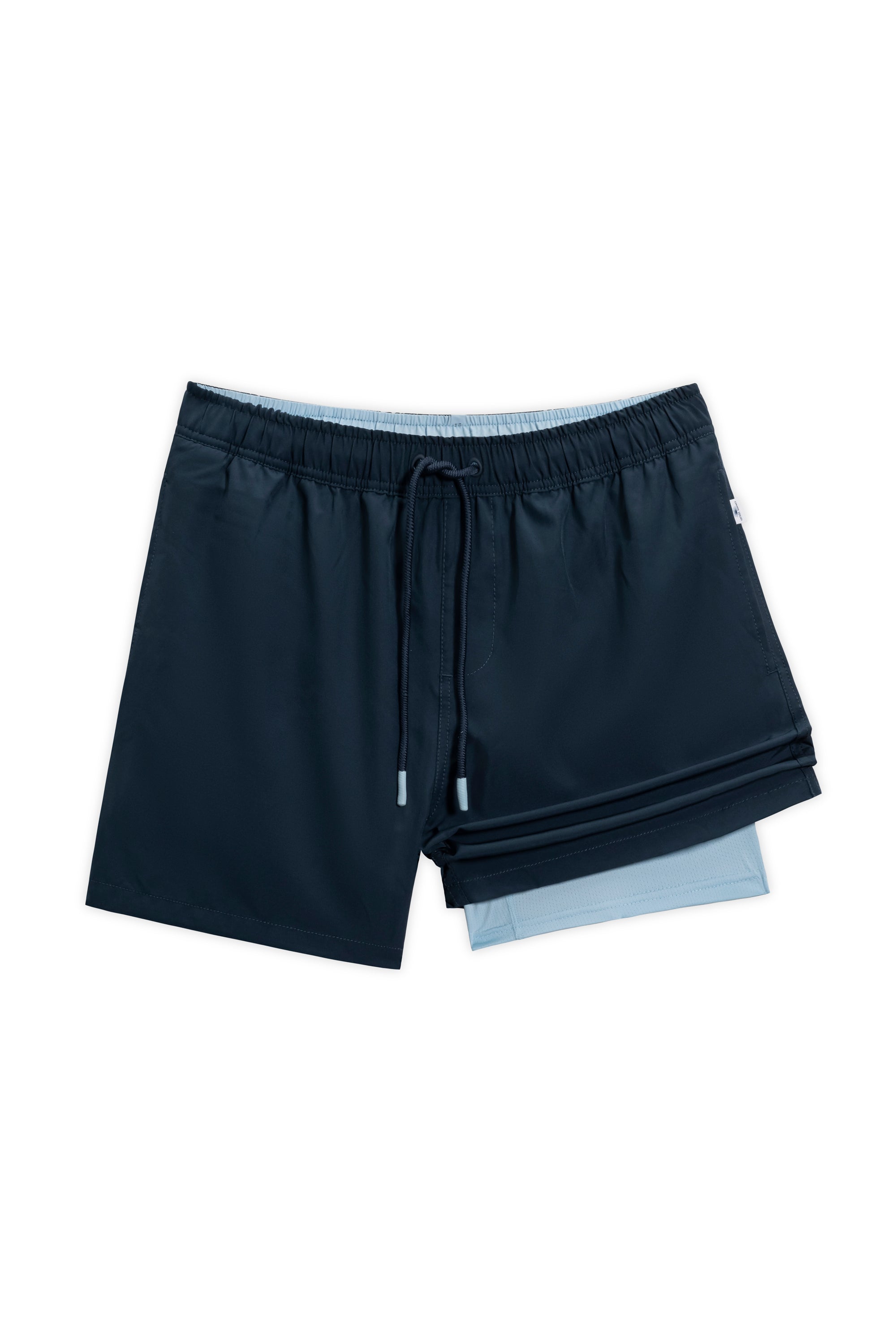 MENS SOLID PERFORMANCE VOLLEYS - NAVY