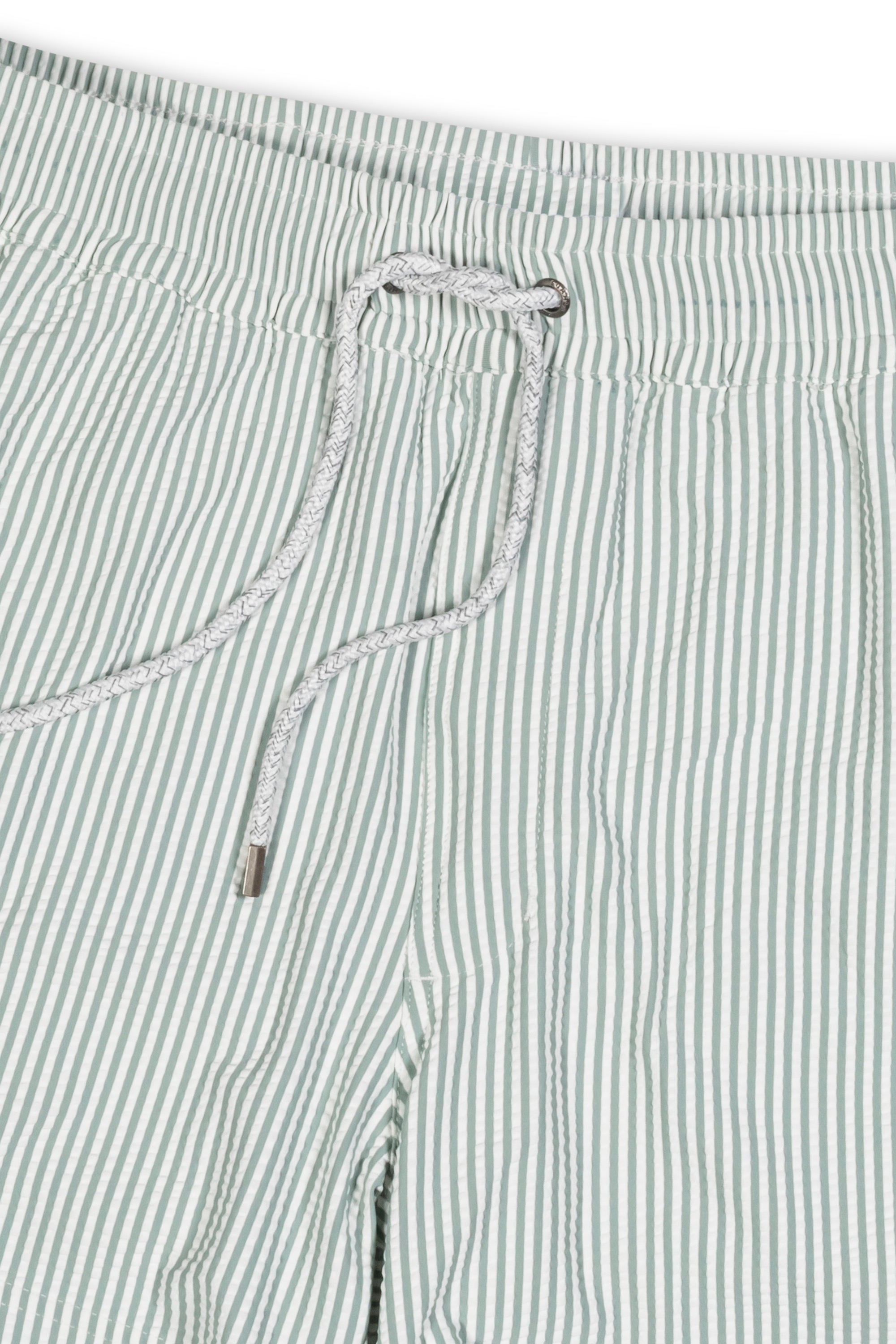 Mens Knit Seersucker Swim Shortie