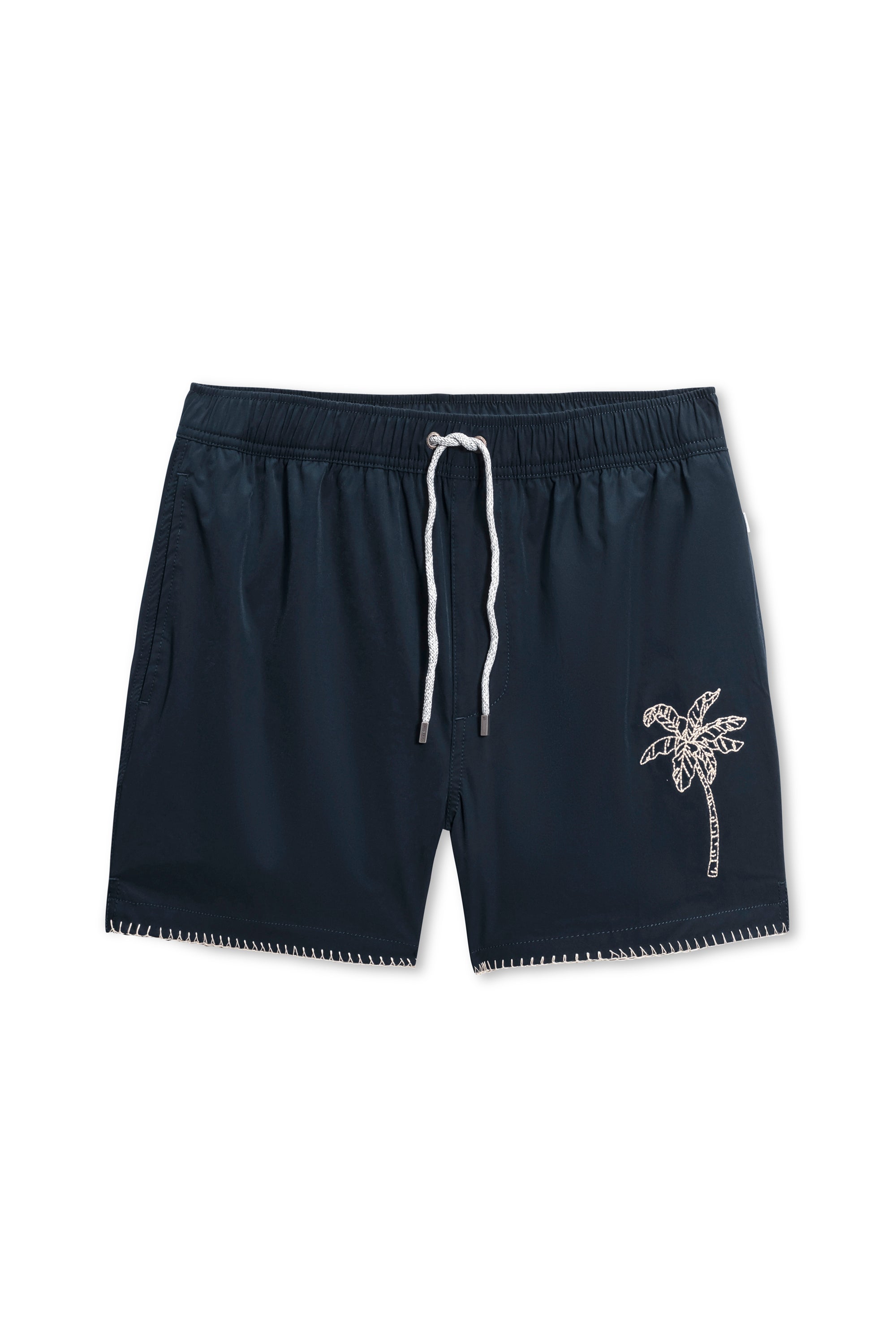 Embroidered Nylon Swim Shortie