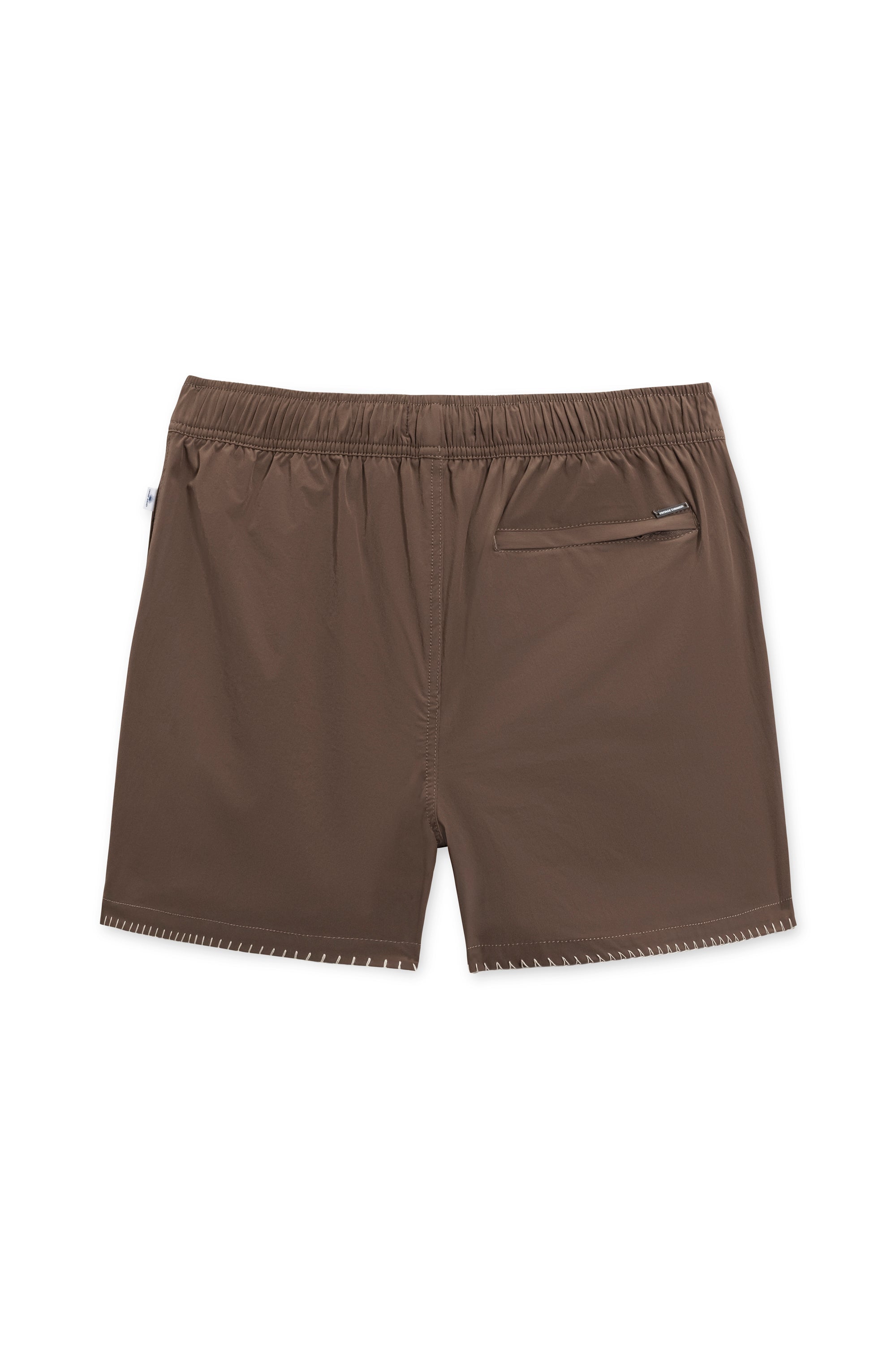 Embroidered Nylon Swim Shortie