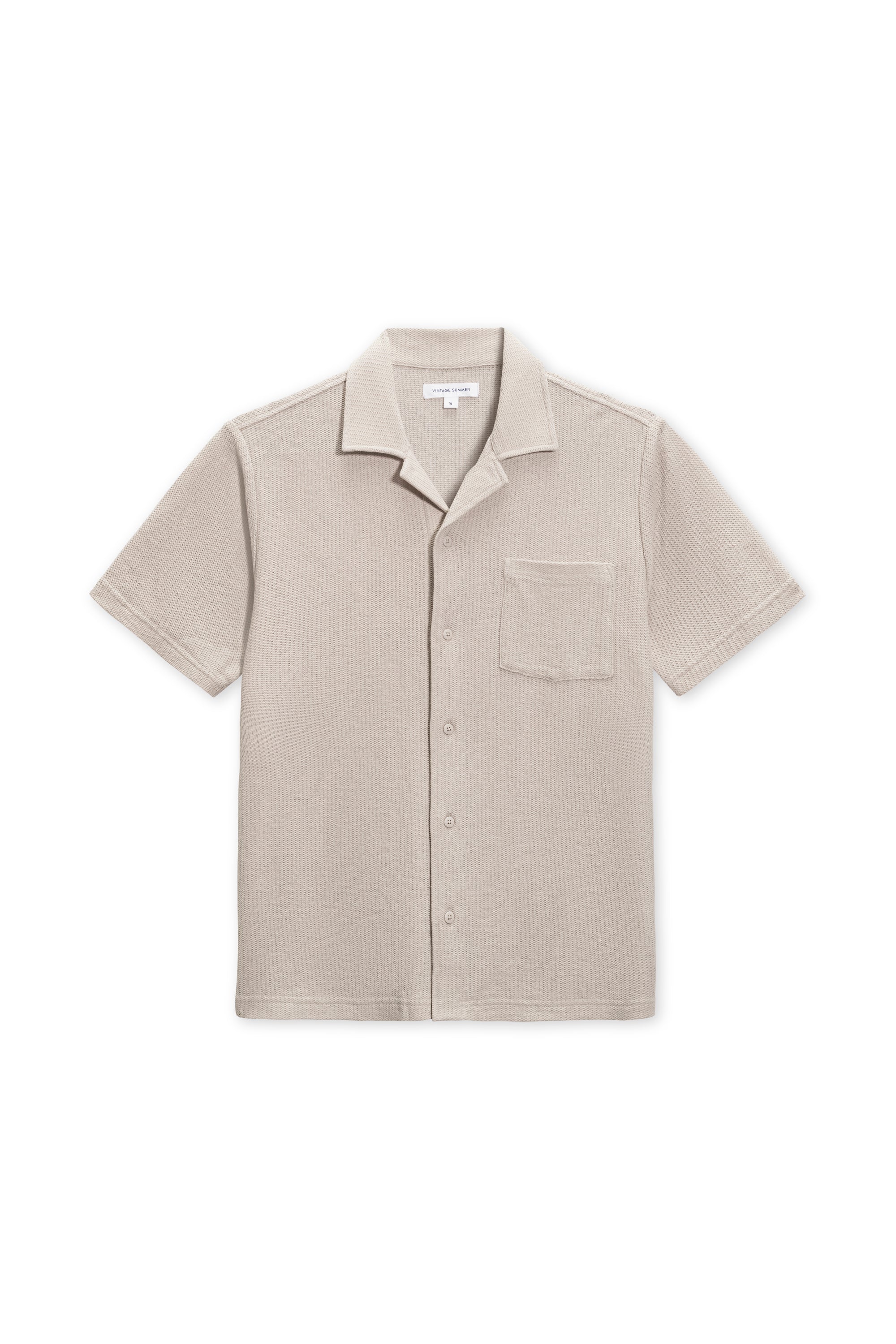 MENS BEACH PIQUE BUTTON DOWN