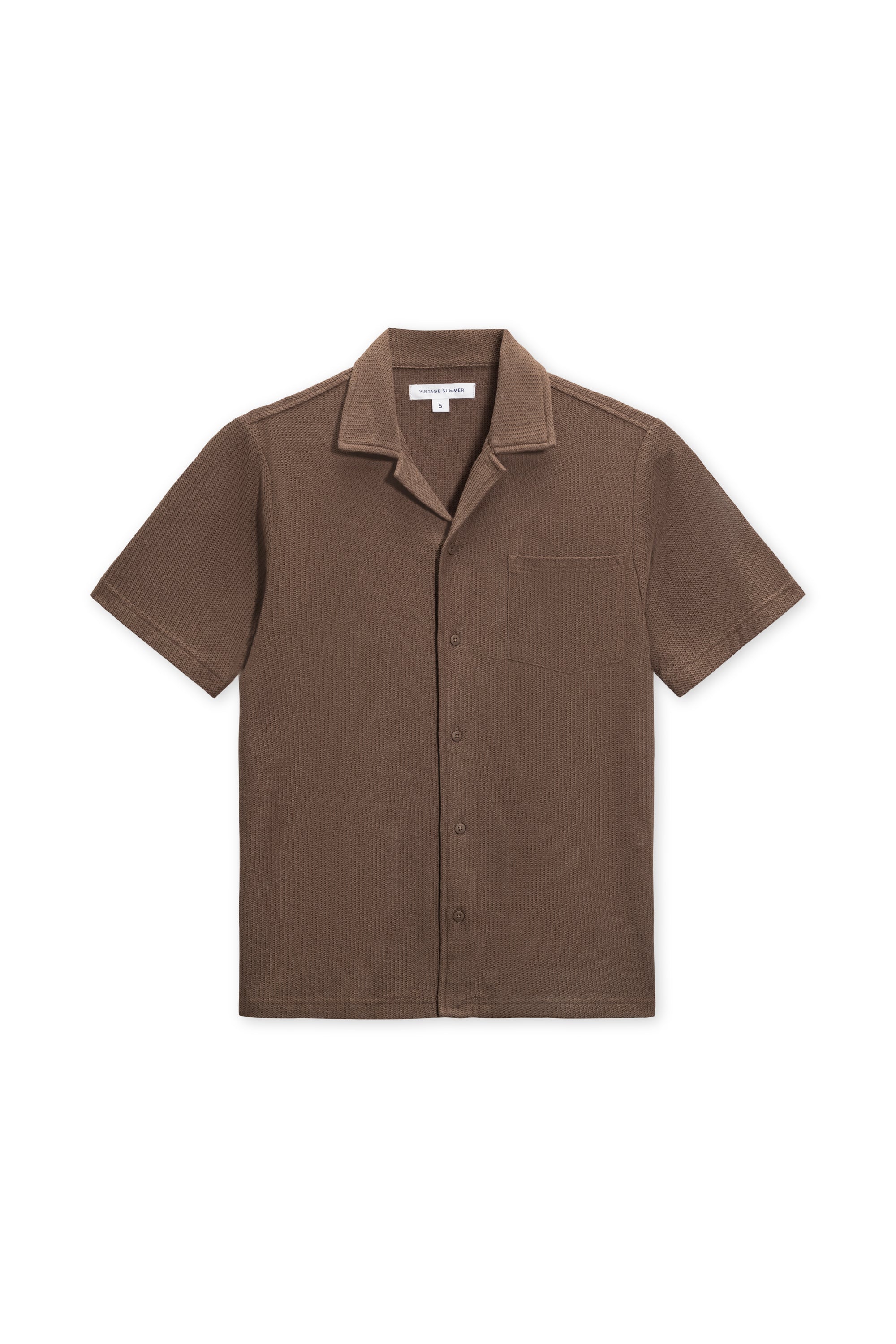 MENS BEACH PIQUE BUTTON DOWN