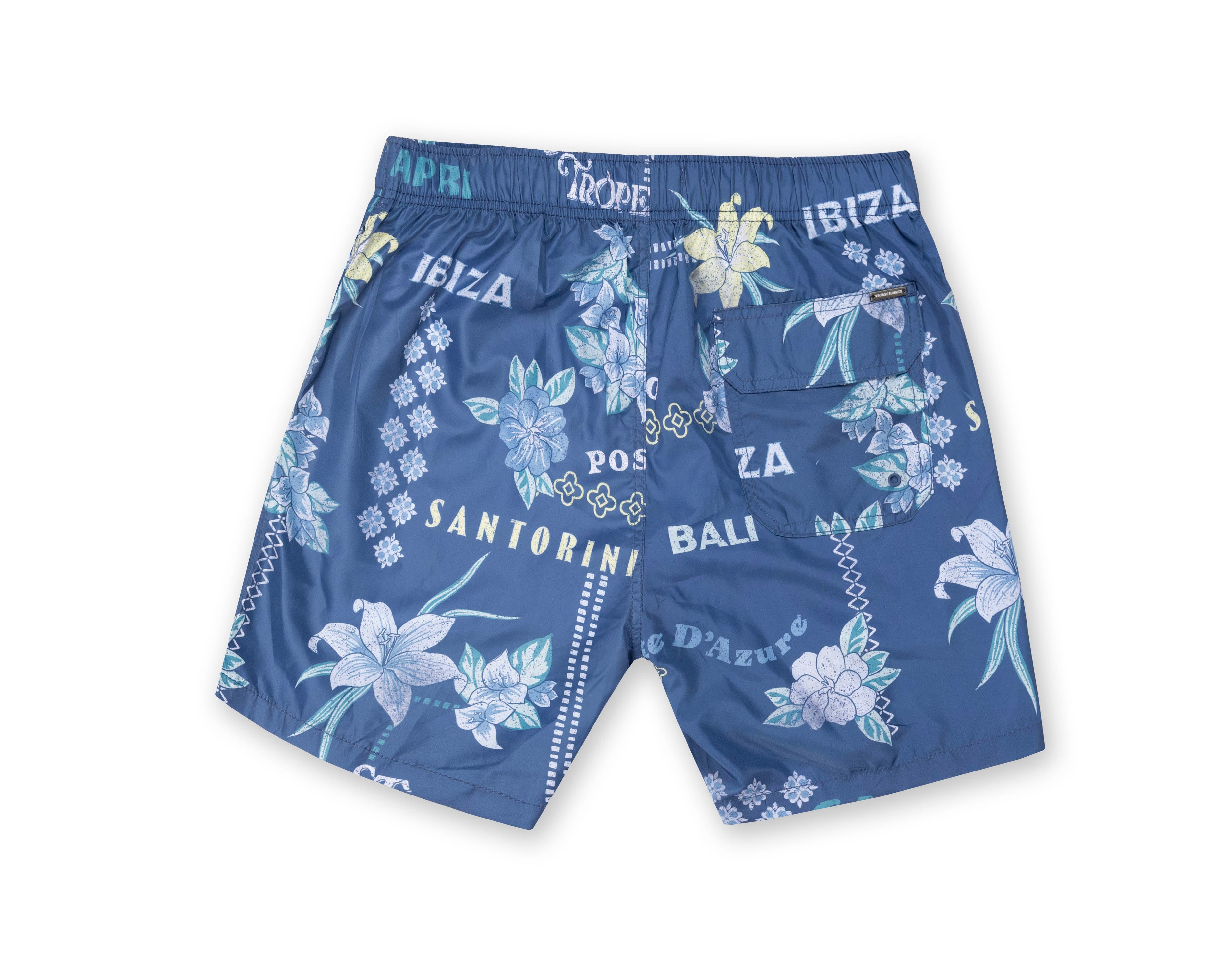 Mens Printed Swim Shorts