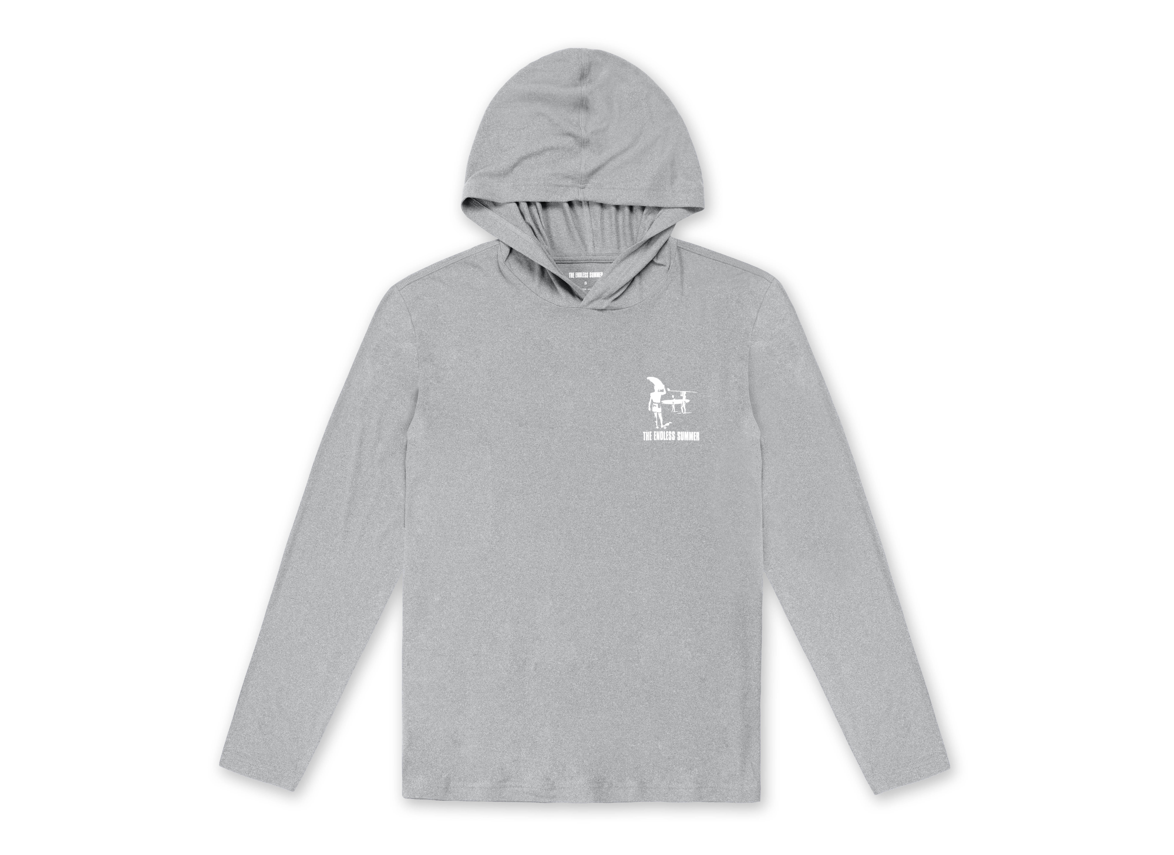 Mens Long Sleeve Hooded Sunshirt