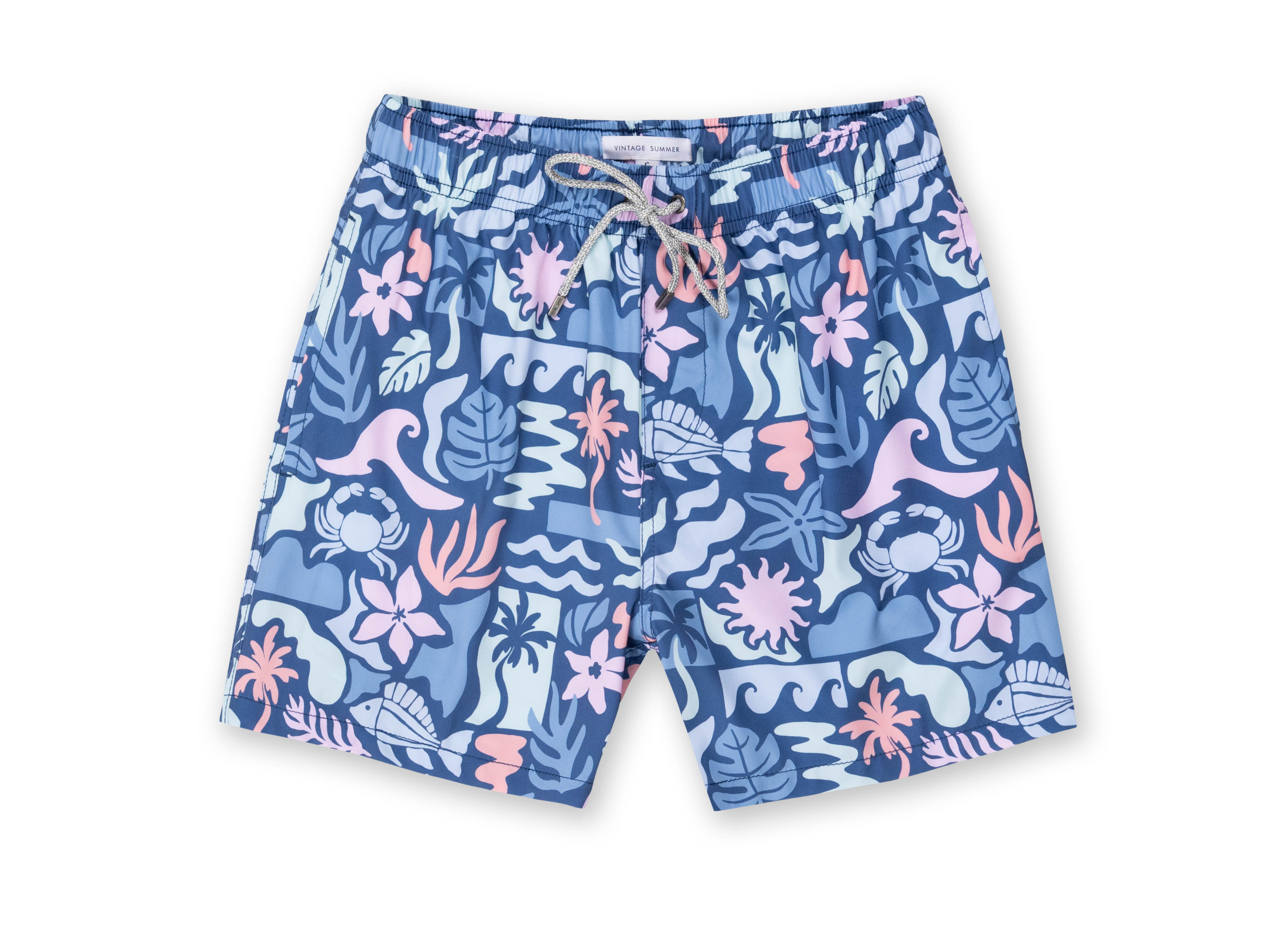 Mens Printed Swim Shorts