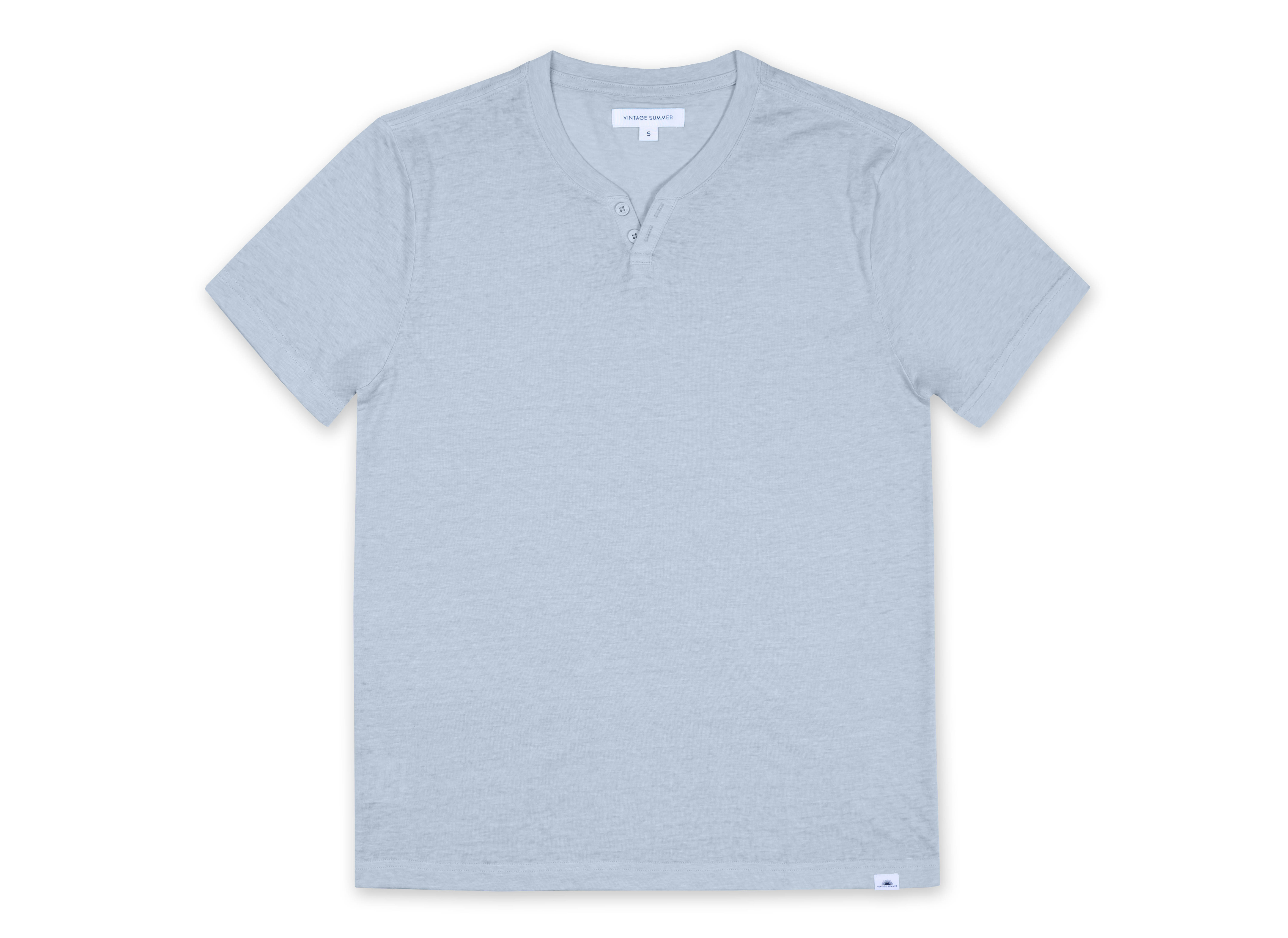 Mens Short Sleeve Beach Notch Tee