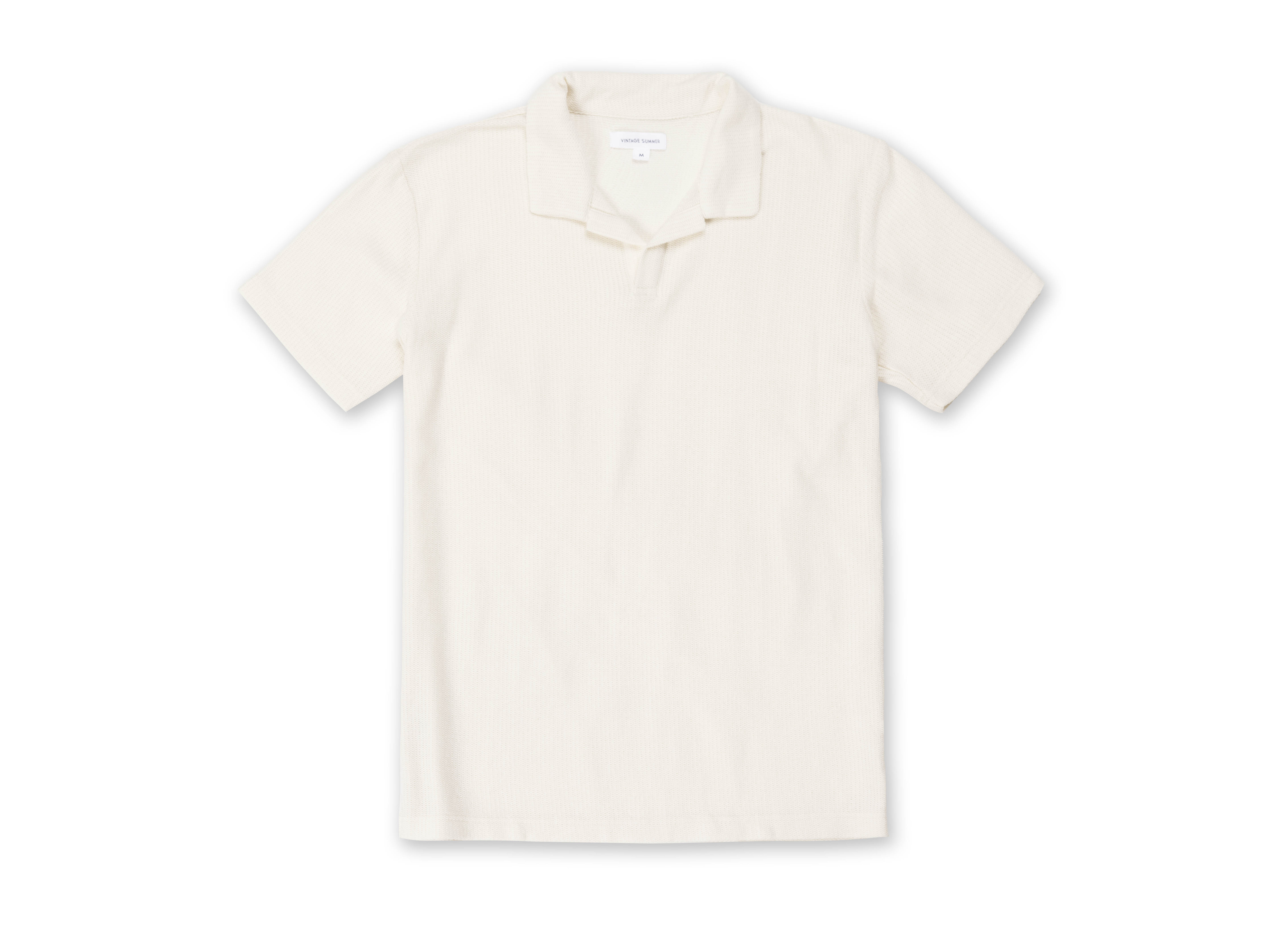 Mens Beach Pique Polo