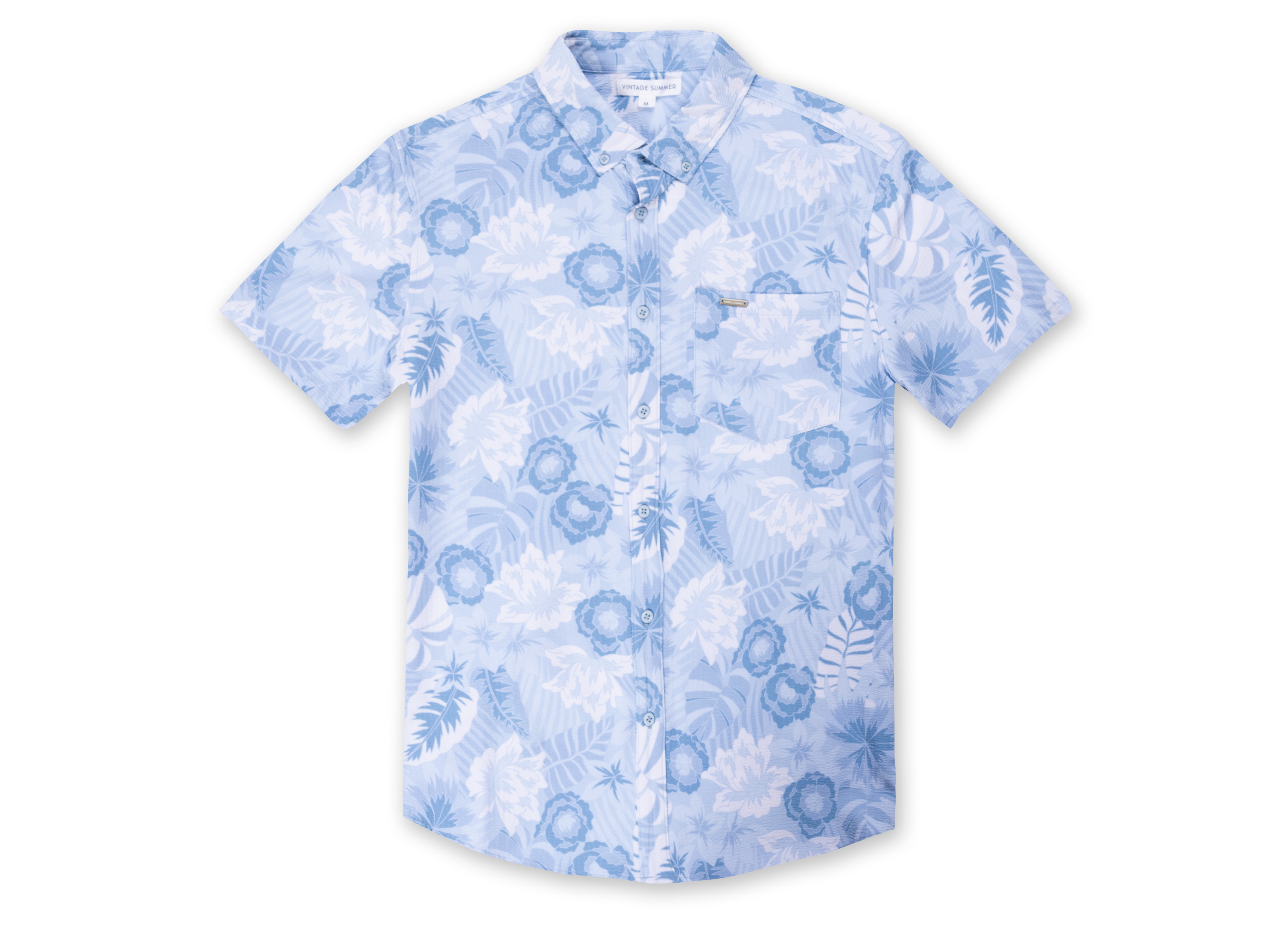 Mens Seersucker Buttondown