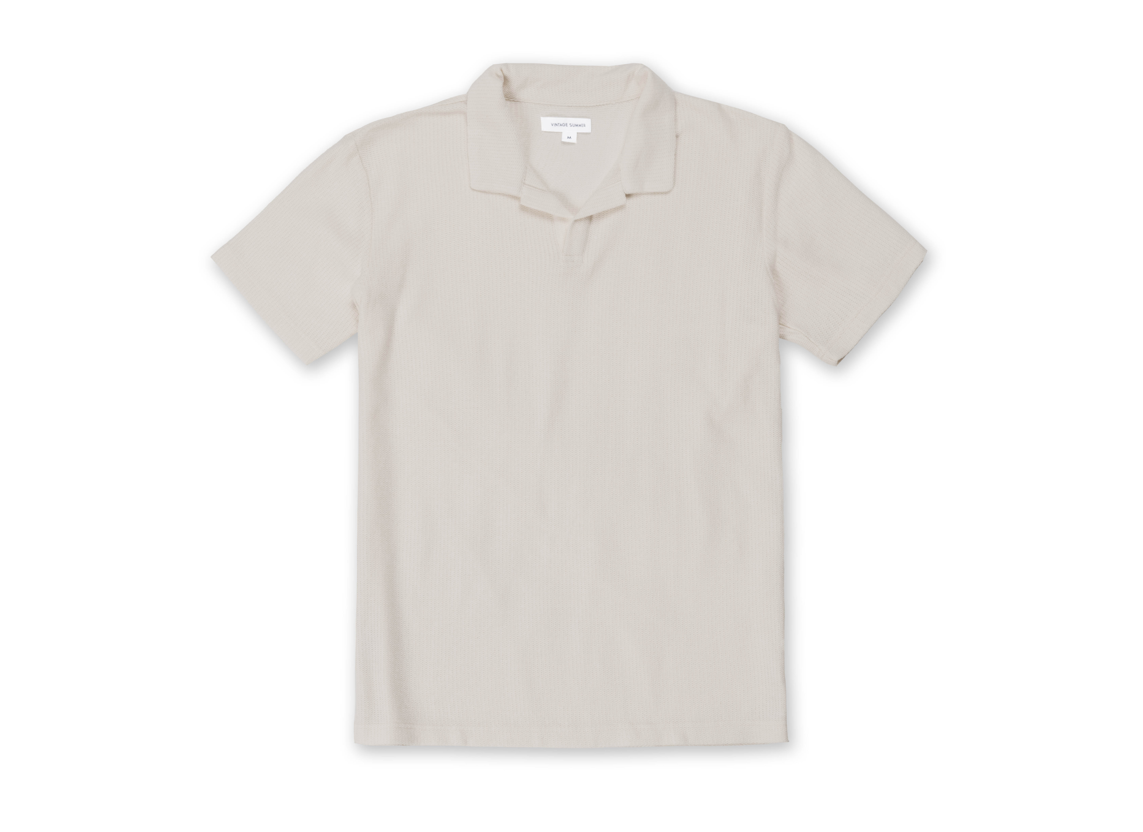 Mens Beach Pique Polo