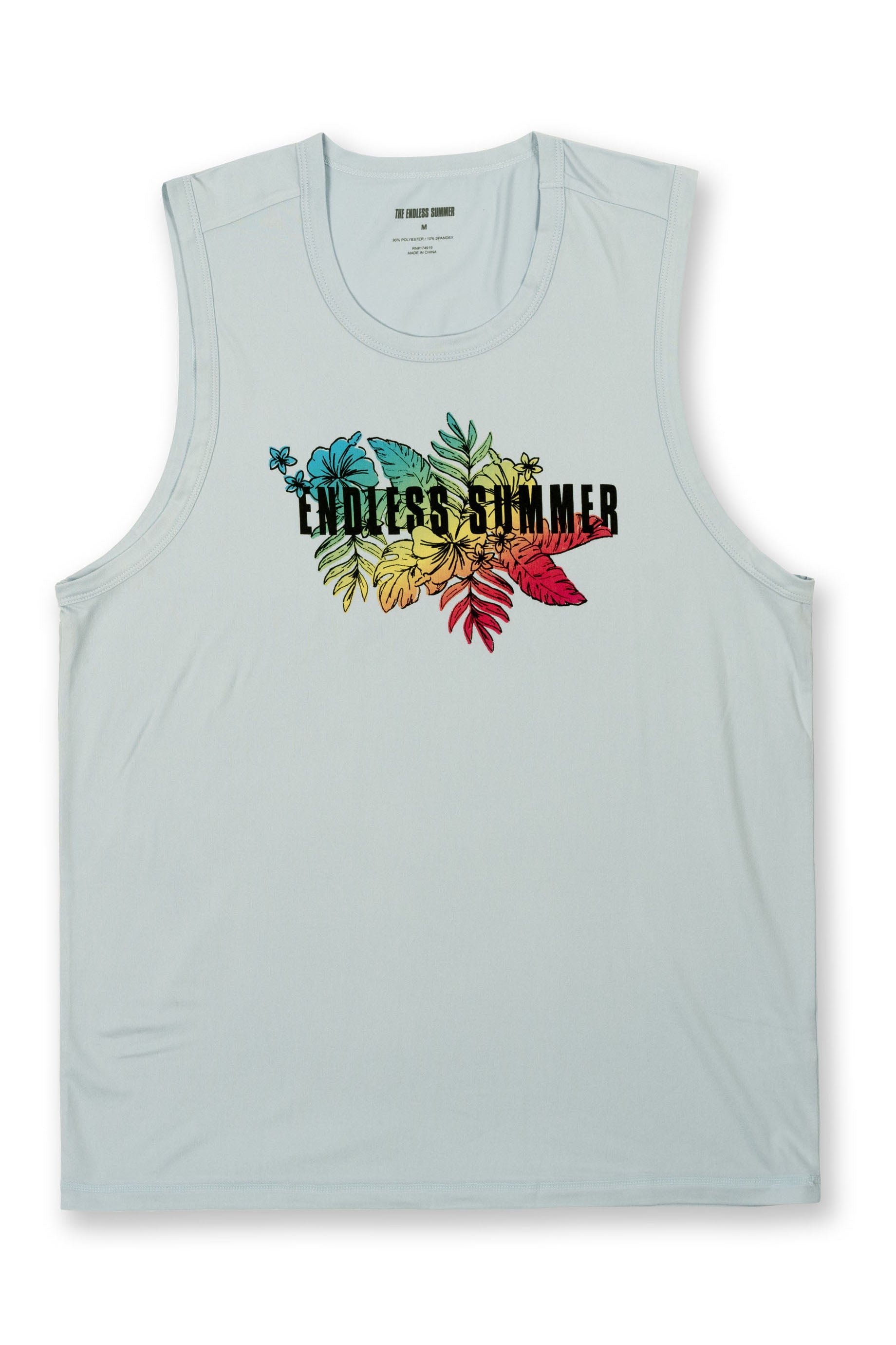 MENS SUNSHIRT TANK - LIGHT BLUE