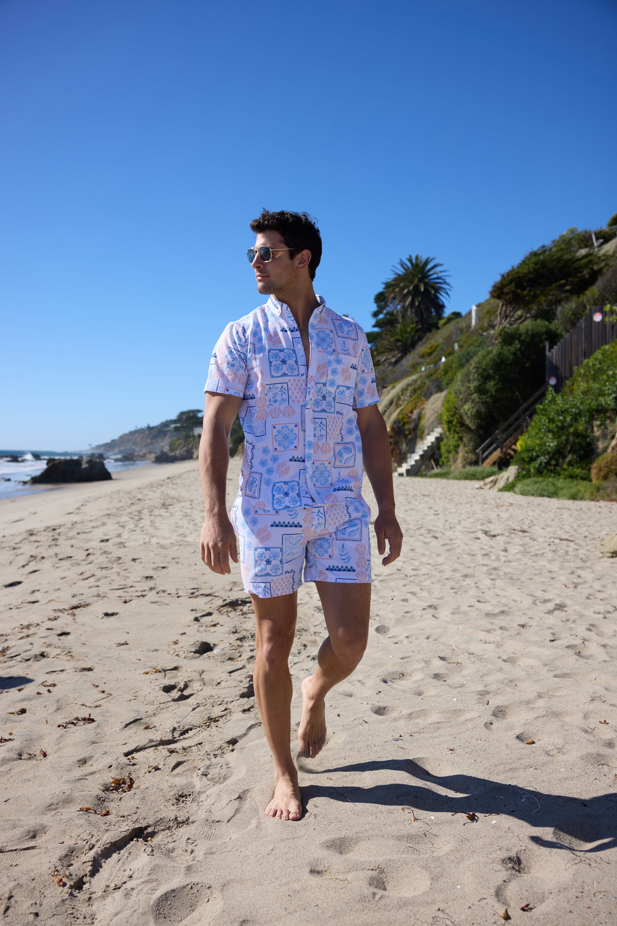 Men's Seersucker Button-Down