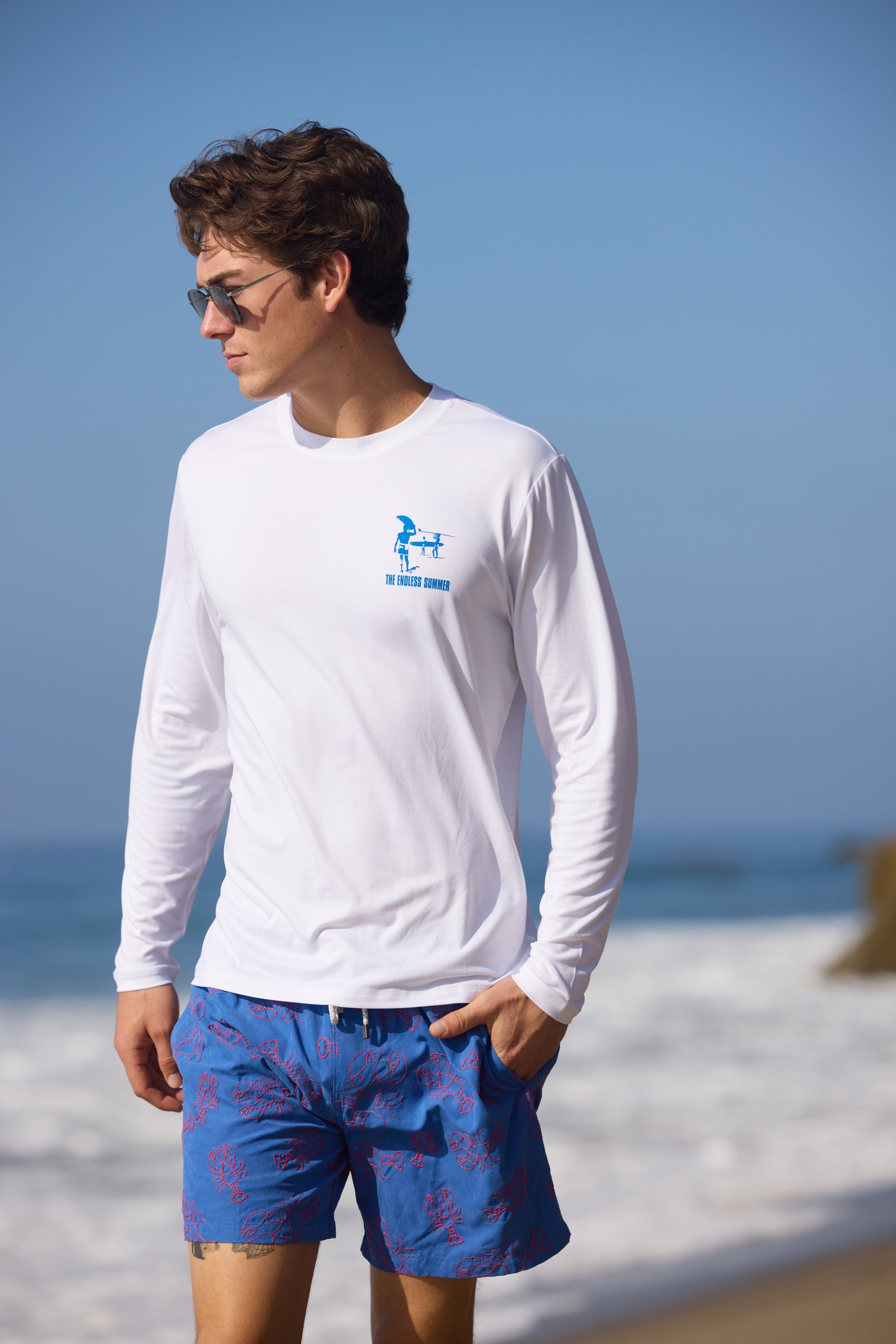 Mens Graphic Sunshirt