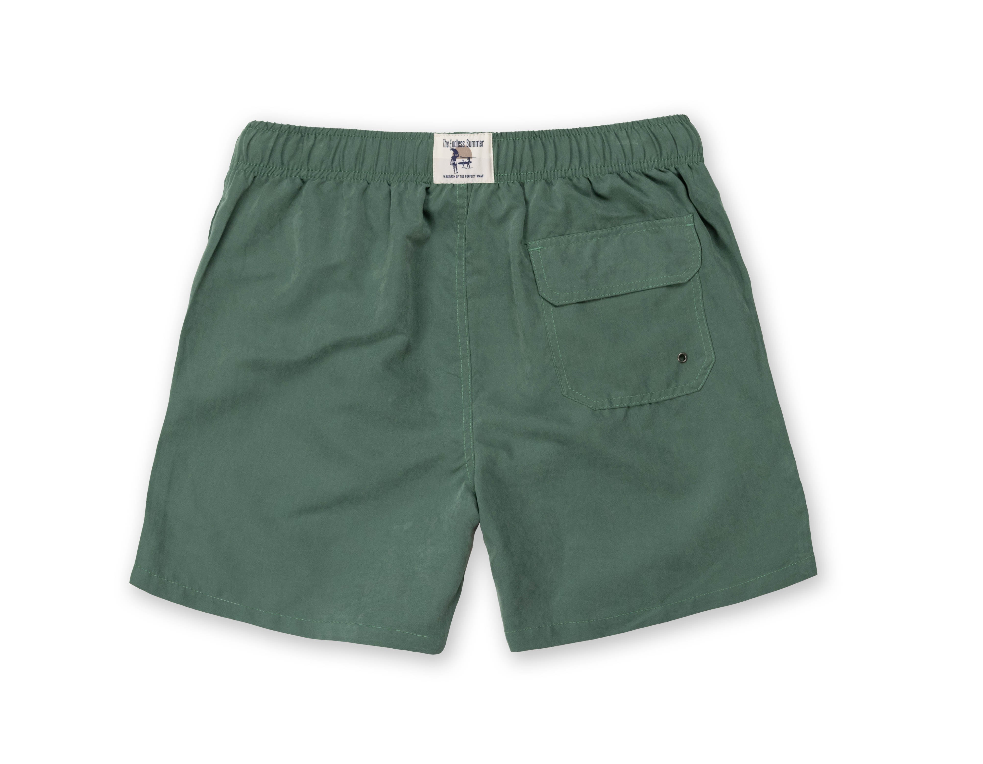 Mens Solid Endless Volley - Green
