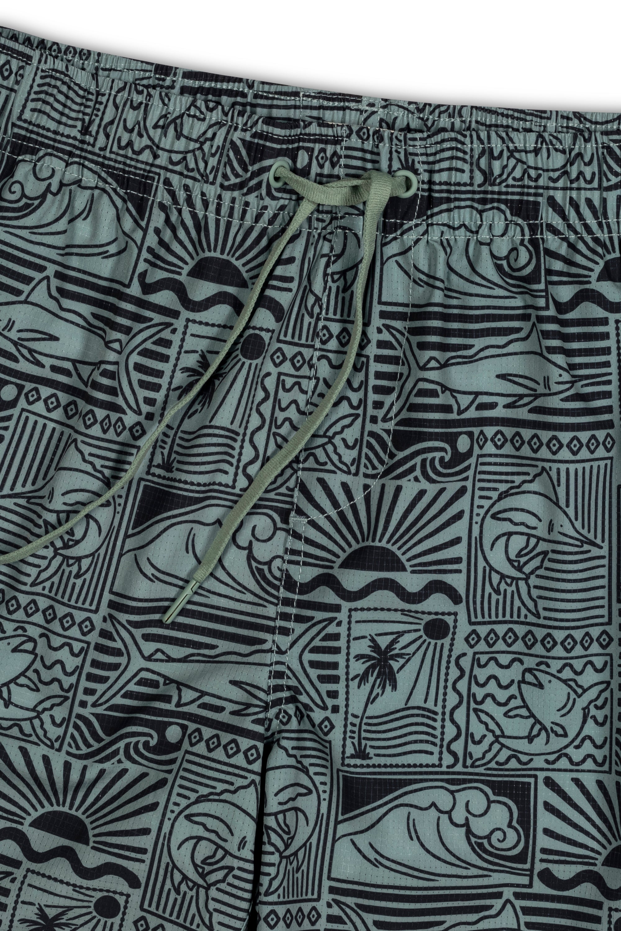 Mens Perforated Swim Short