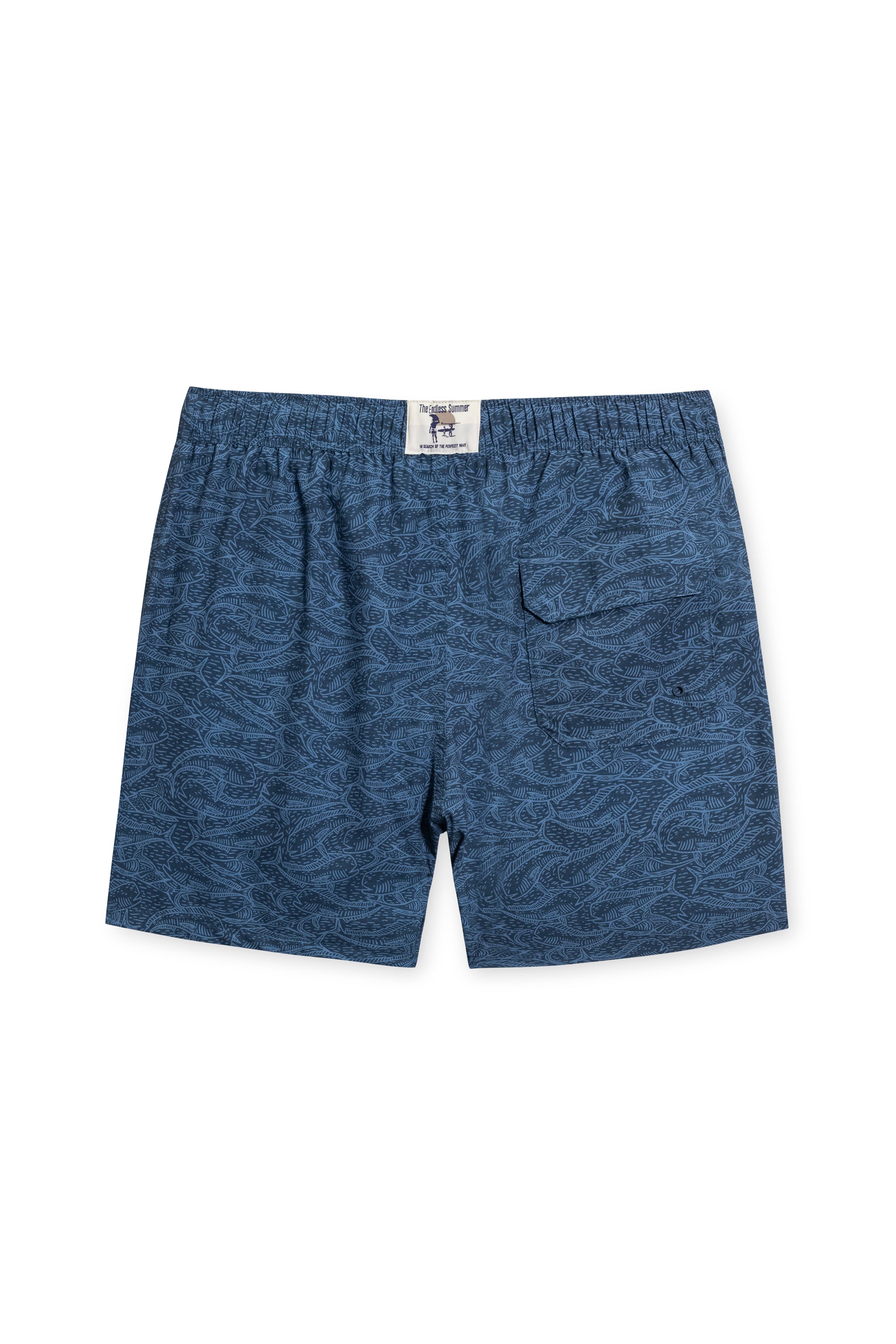MENS PERFORATED SWIM SHORT