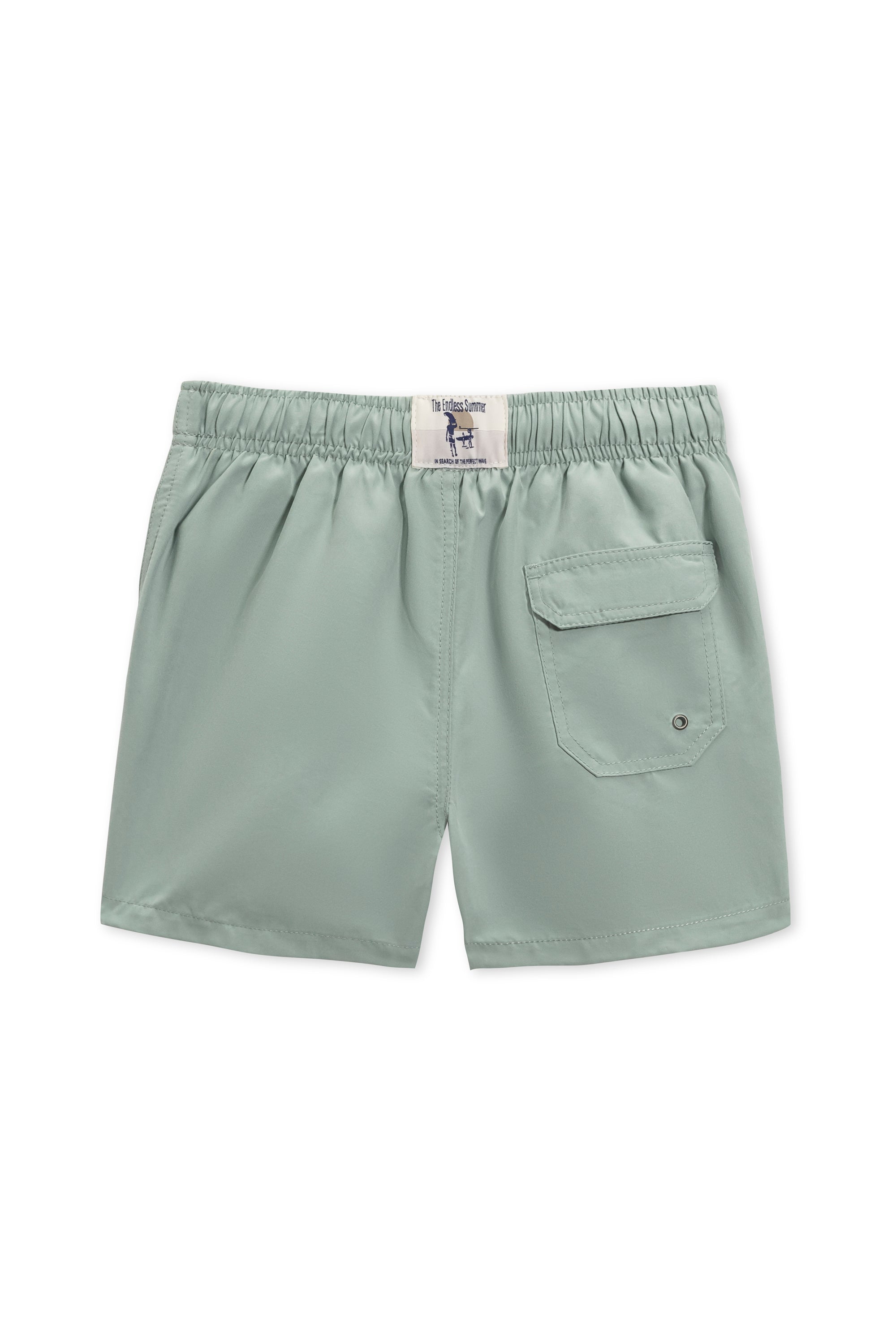 ENDLESS SUMMER BOYS SOLID VOLLEYS - GREEN