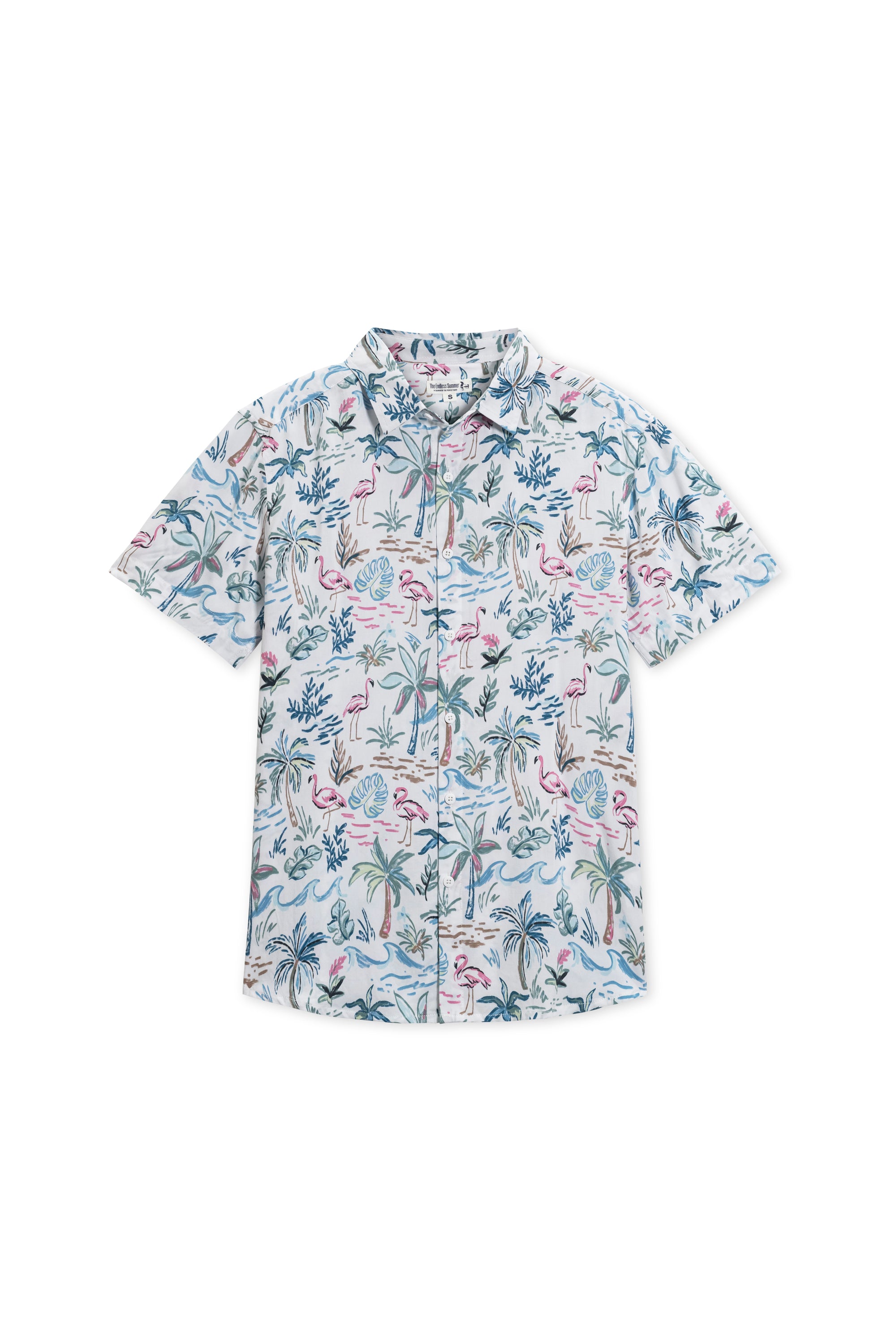 MENS RAYON BUTTONDOWN - WHITE