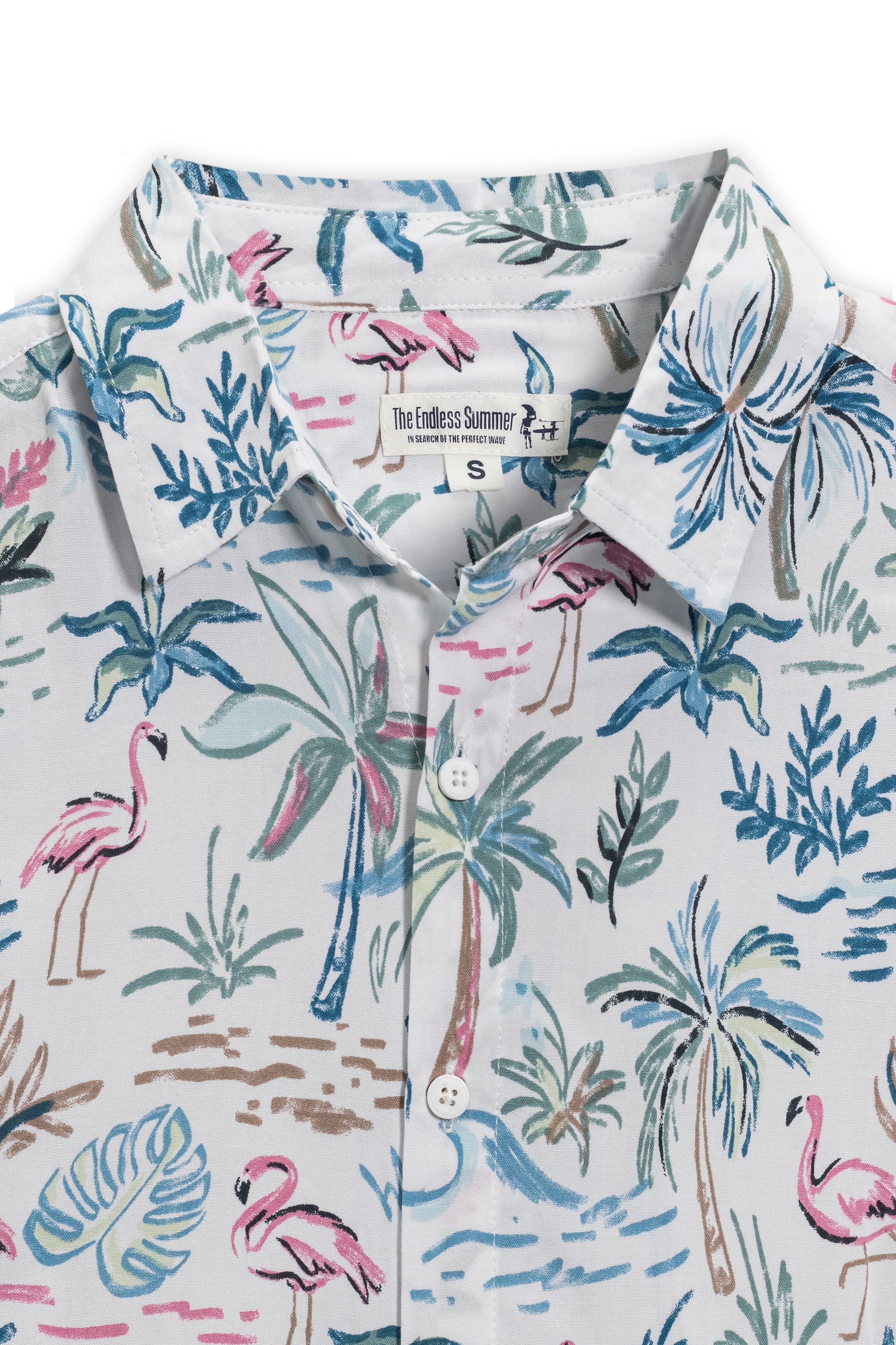 MENS RAYON BUTTONDOWN - WHITE