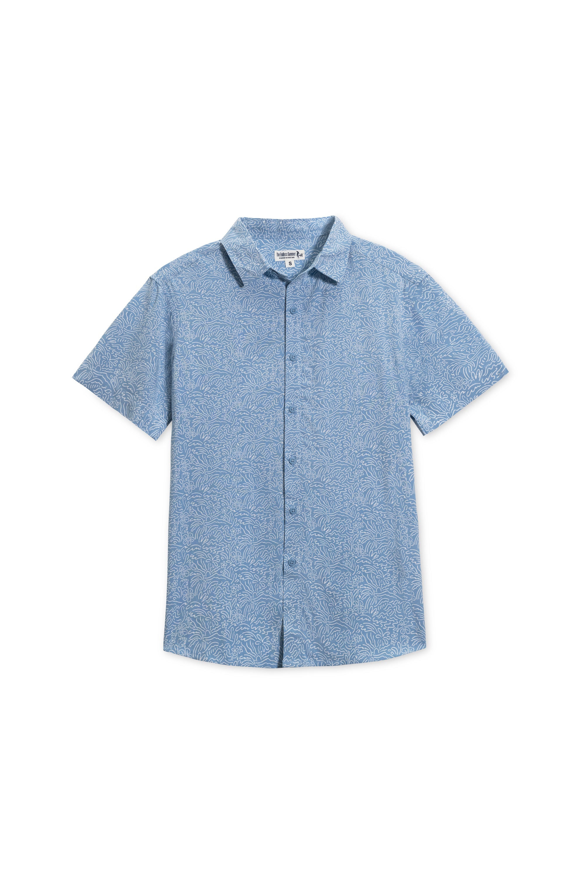 Mens Rayon Buttondown