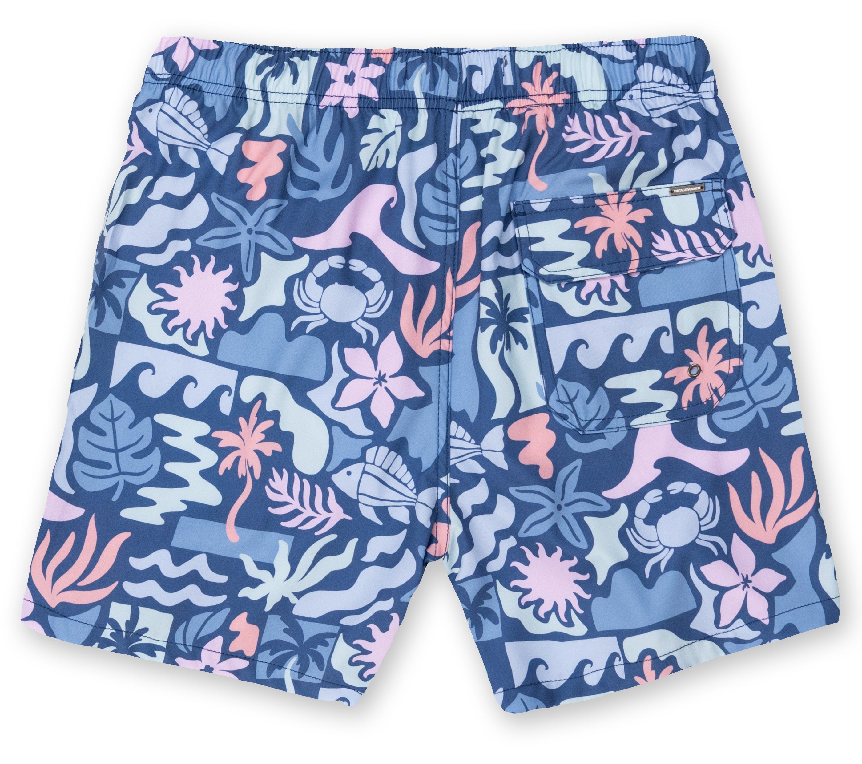 Mens Printed Swim Shorts