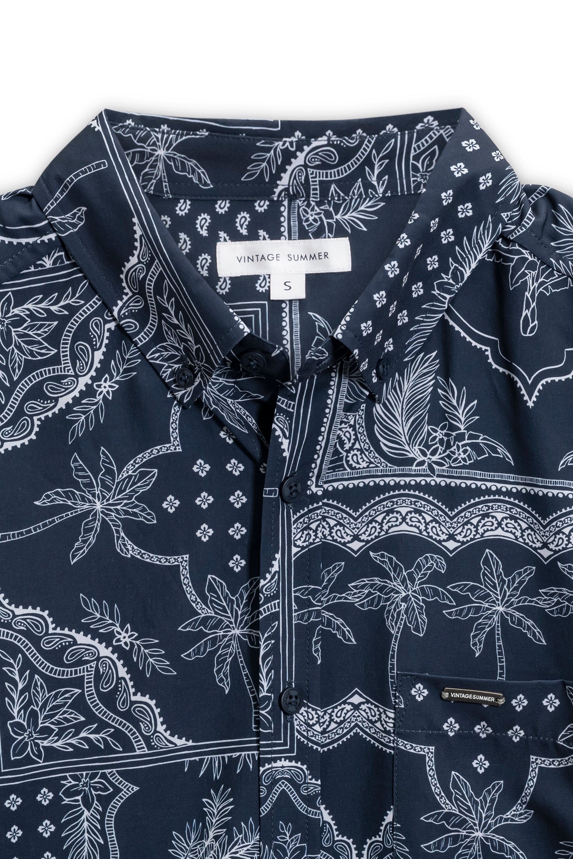 Mens Vintage Stretch Buttondown