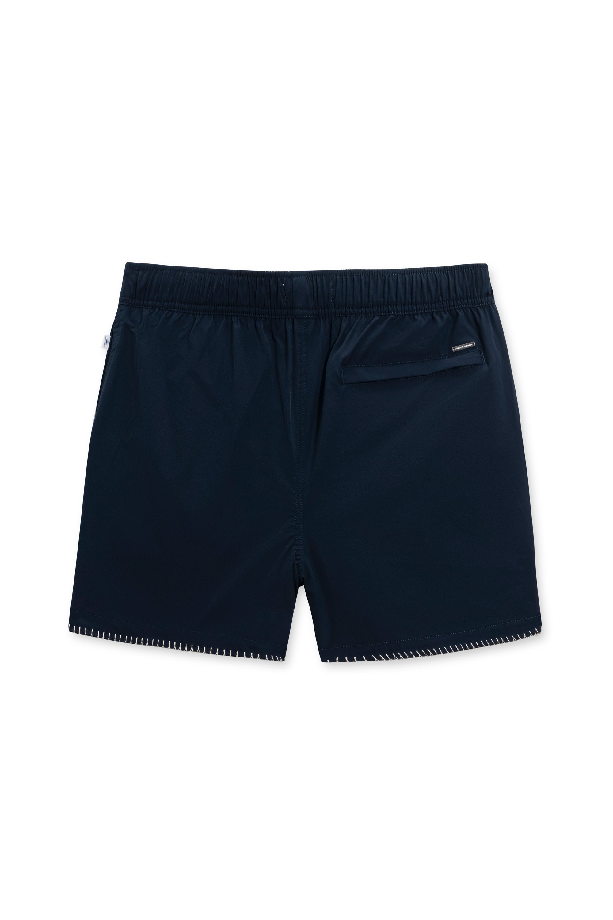 Embroidered Nylon Swim Shortie