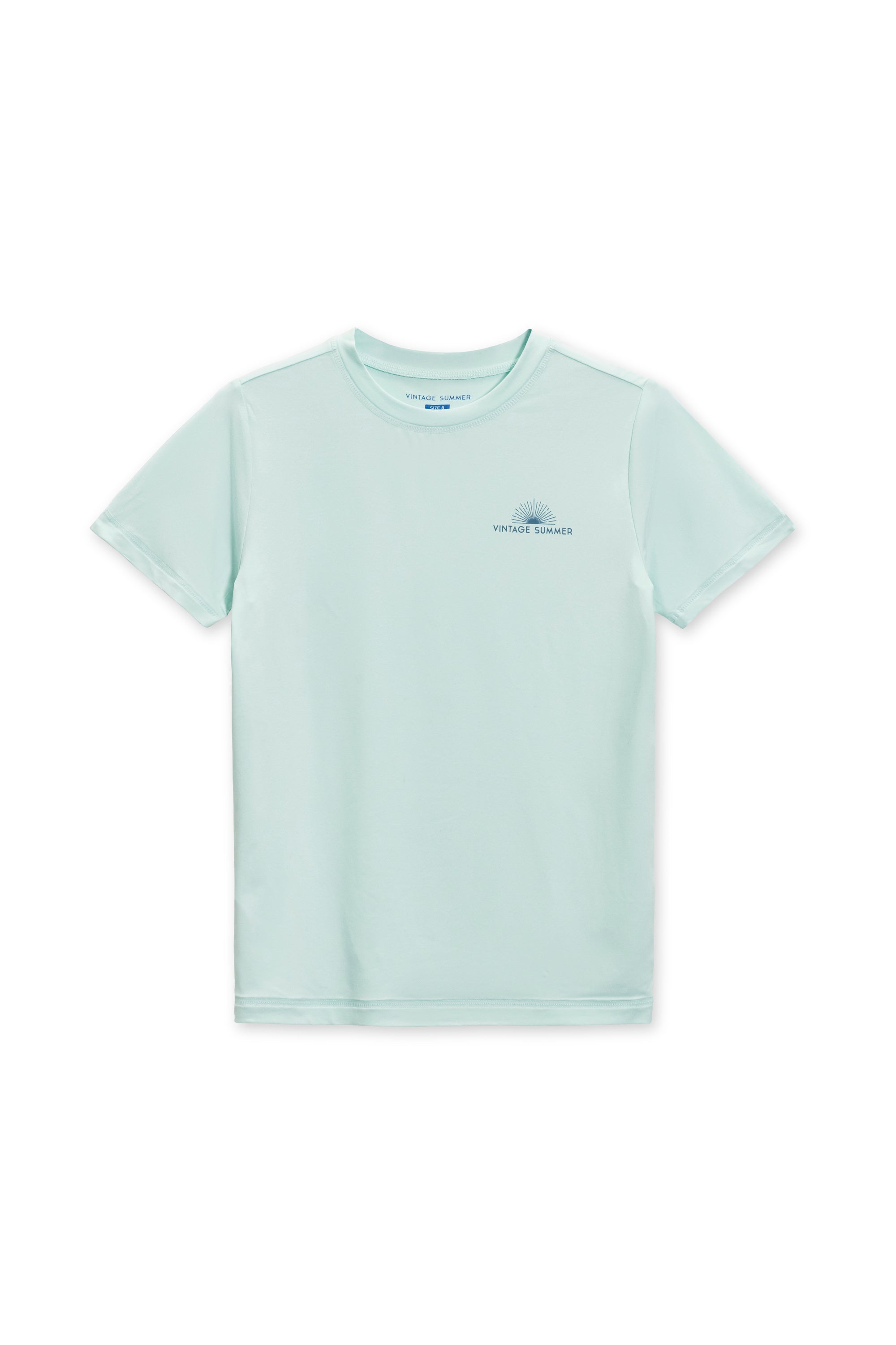 Boys Short Sleeve Sunshirt - Mint