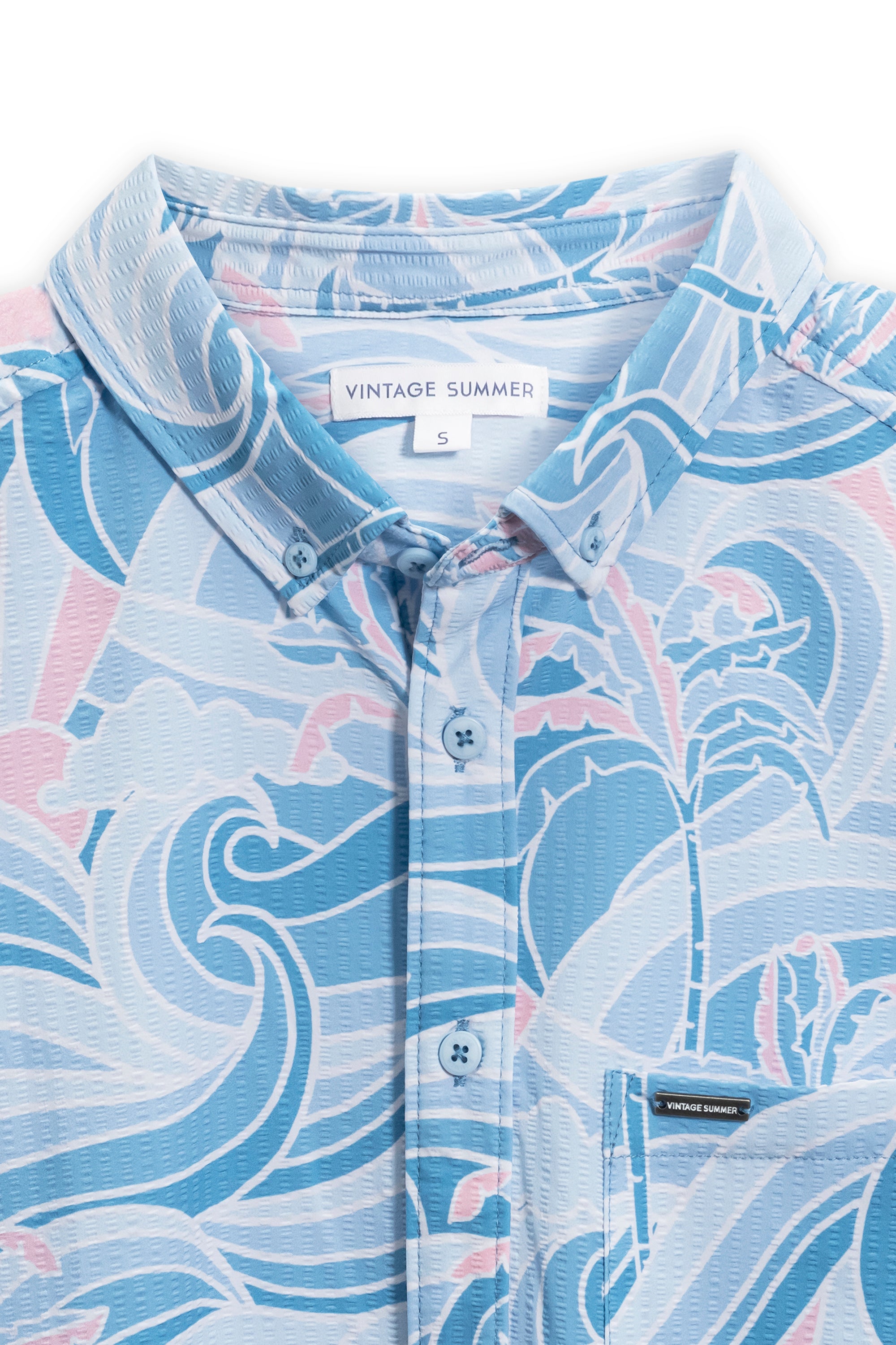 Men's Seersucker Button-Down