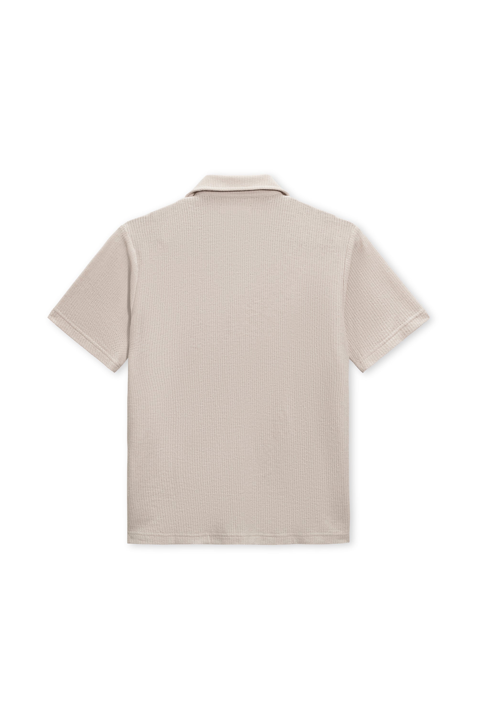 Mens Beach Pique Button Down