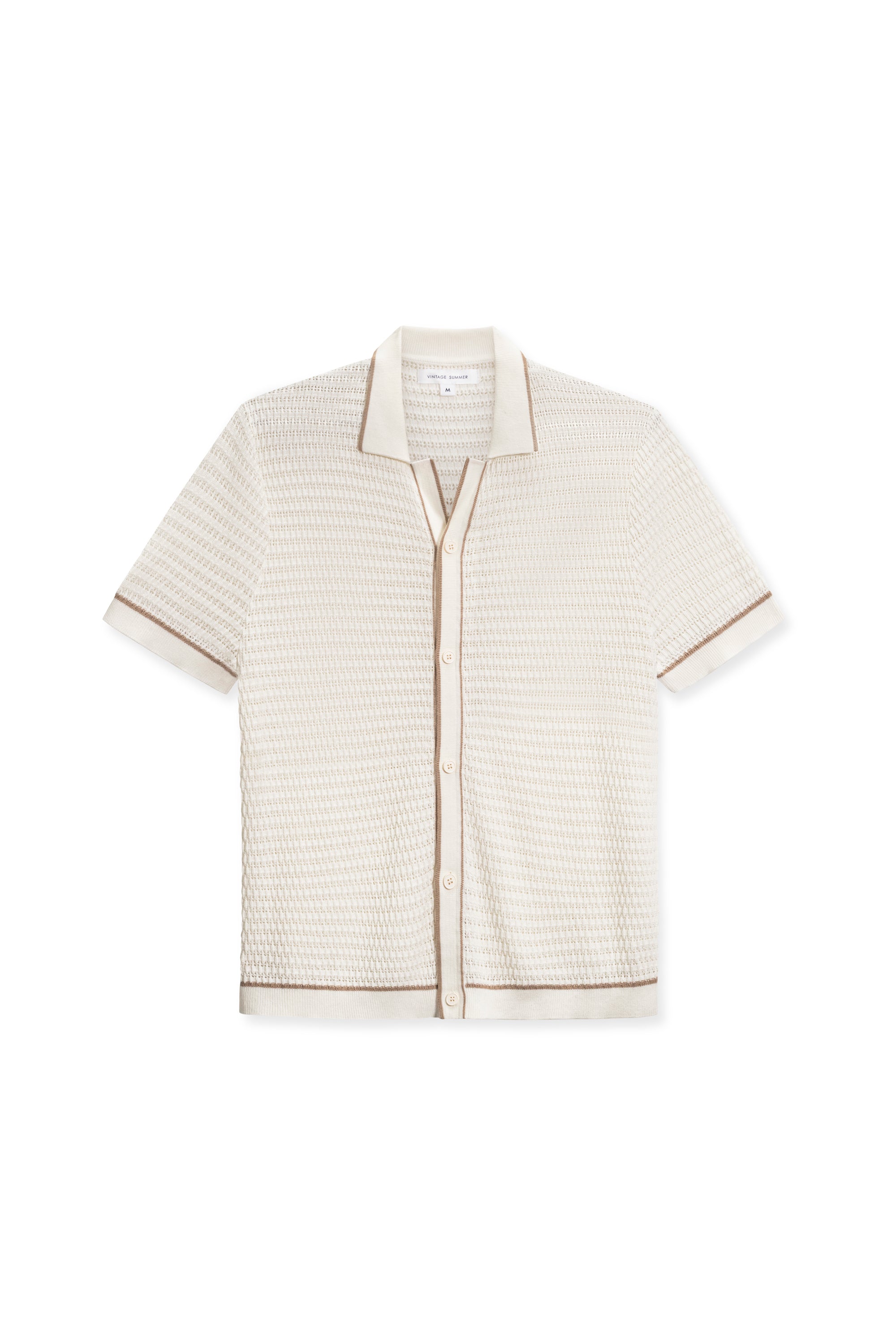 Mens Sweater Knit Buttondown