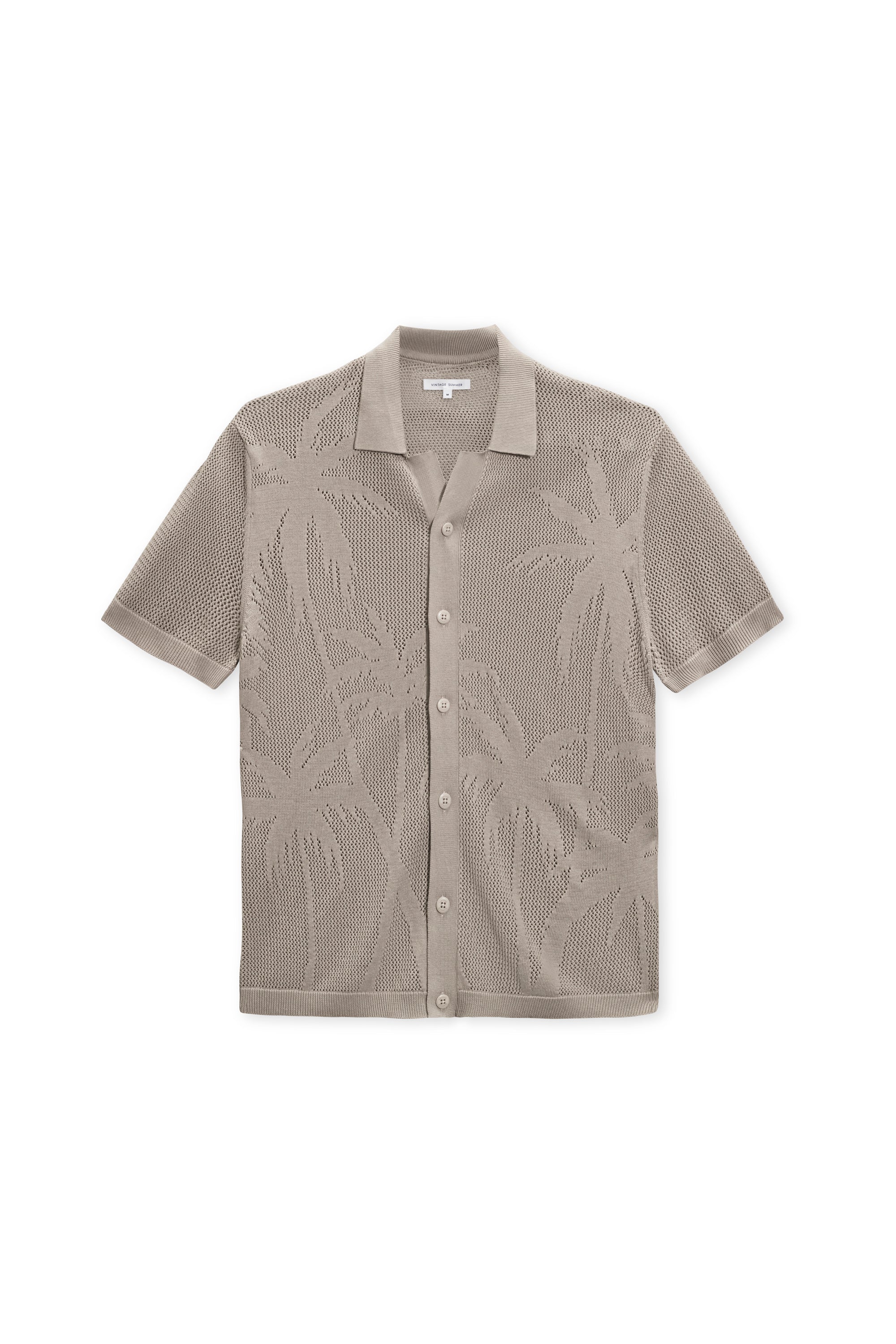 Mens Sweater Knit Polo