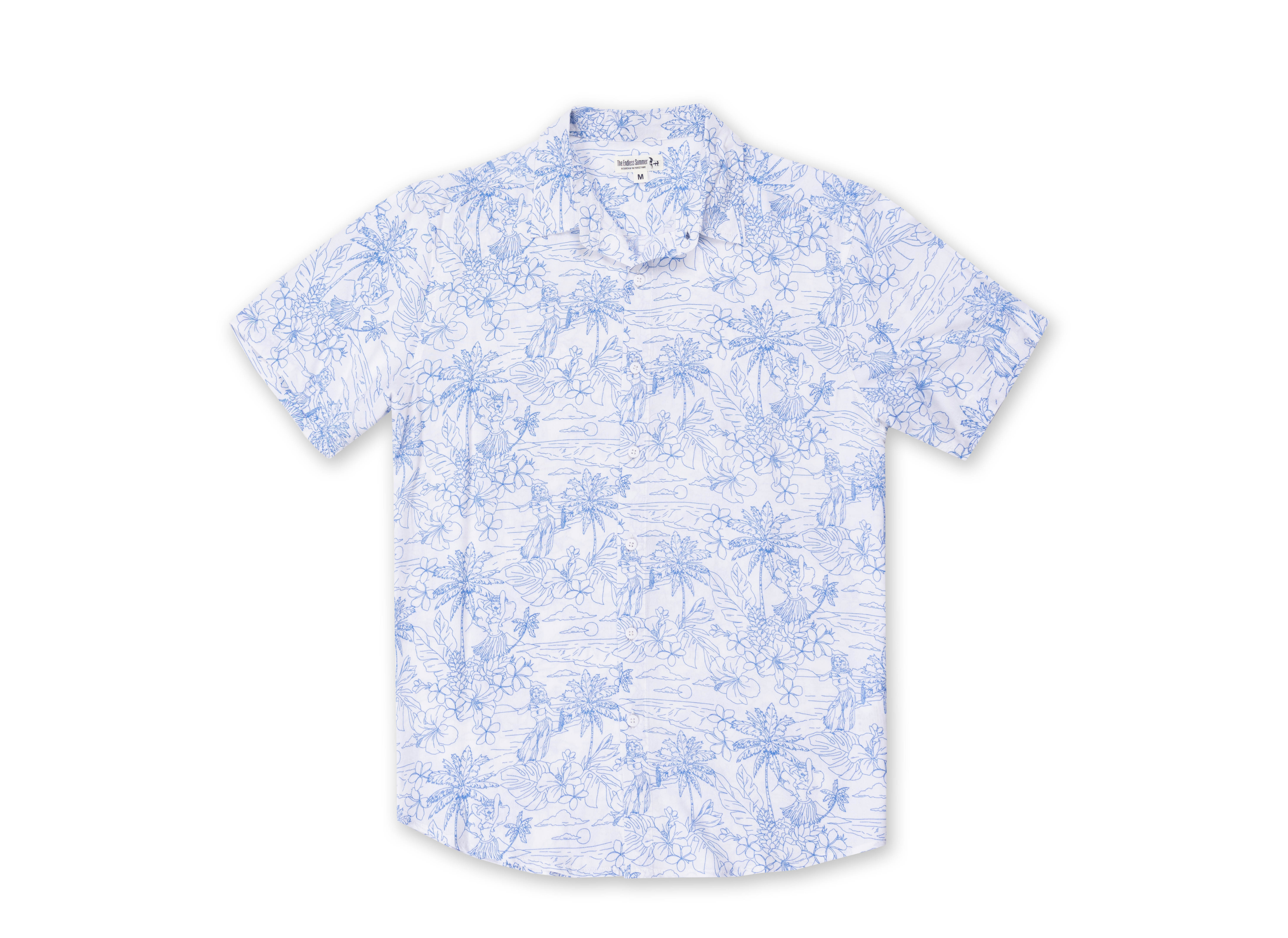 Mens Rayon Buttondown - White