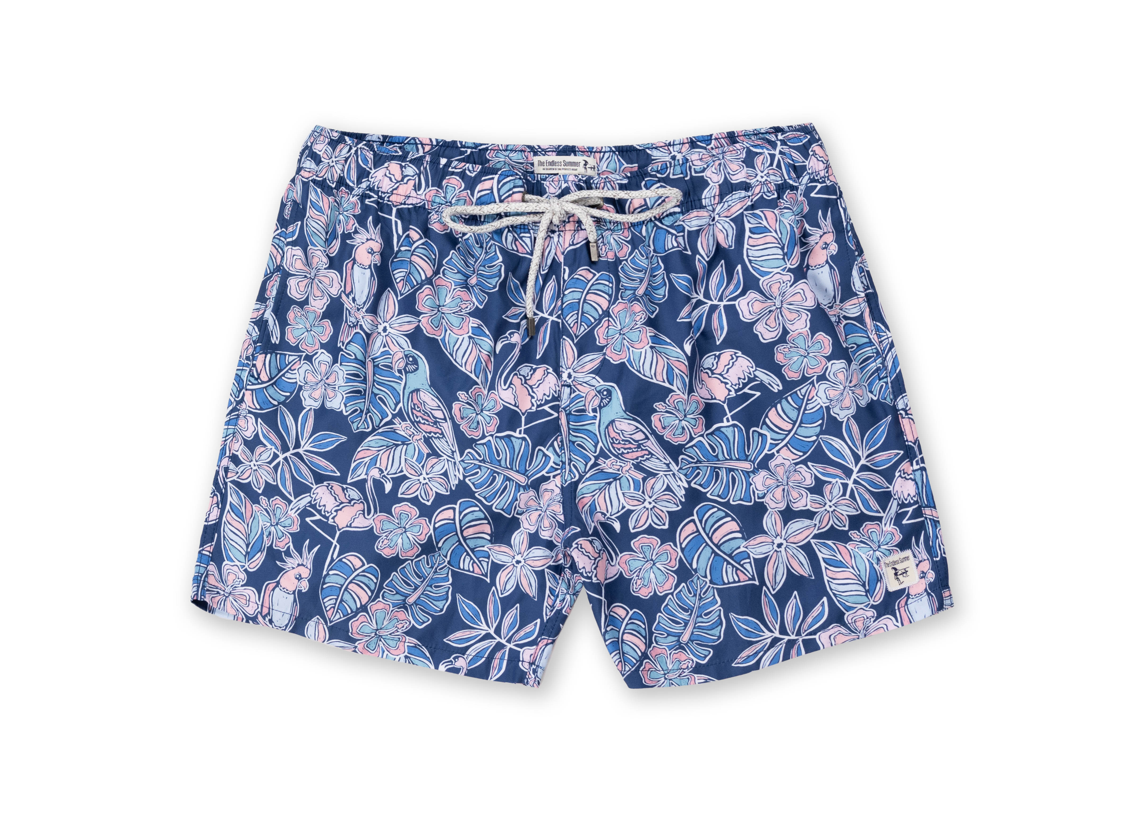 Mens Printed Swim Shorts