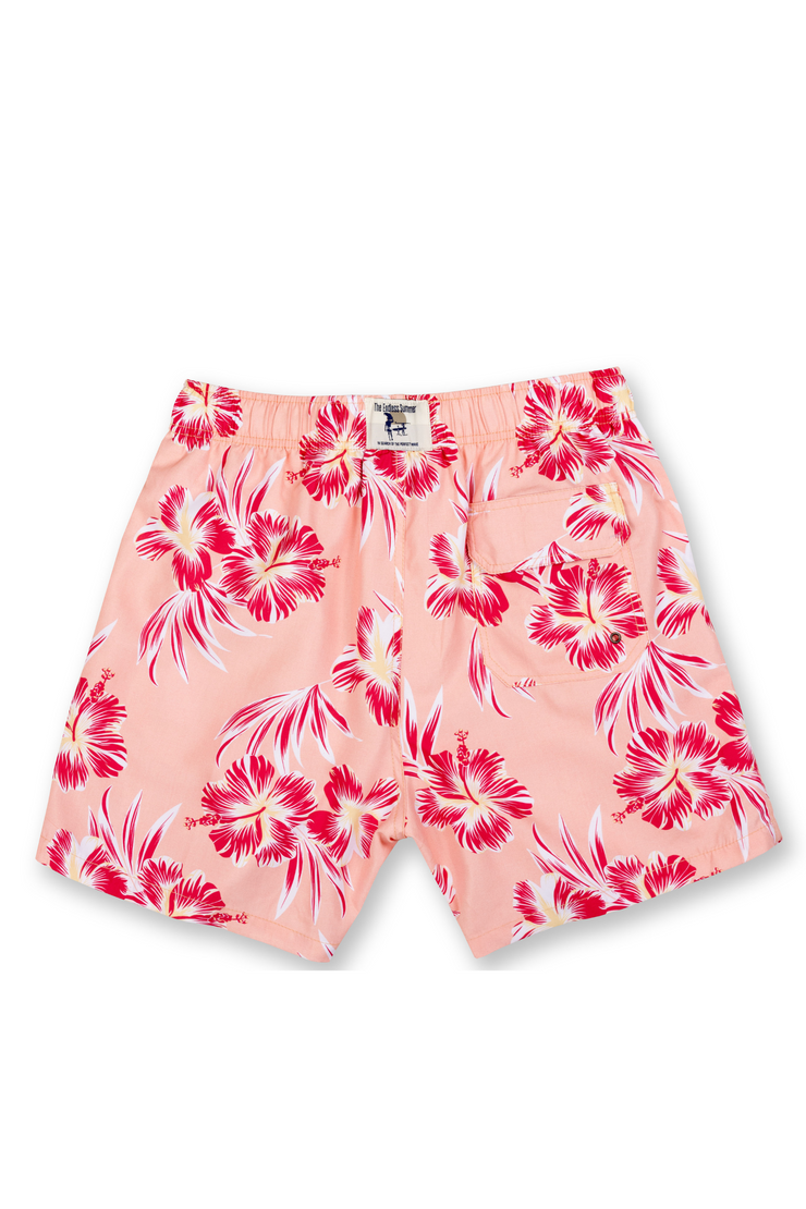 Red 2024 patterned shorts